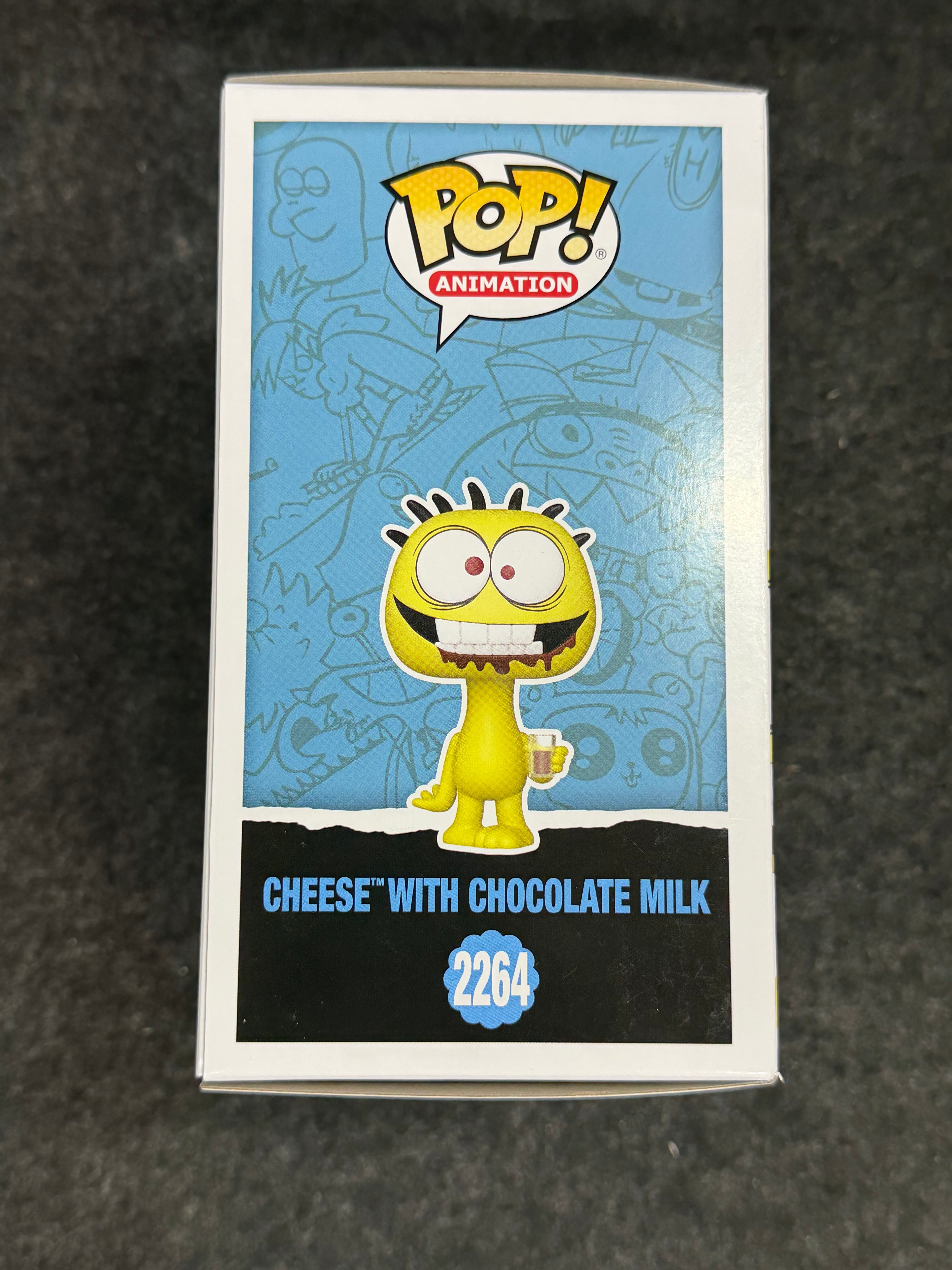 Candi Milo Signed Cheese Foster's Home for Imaginary Friends #2264 Funko - JSA COA
