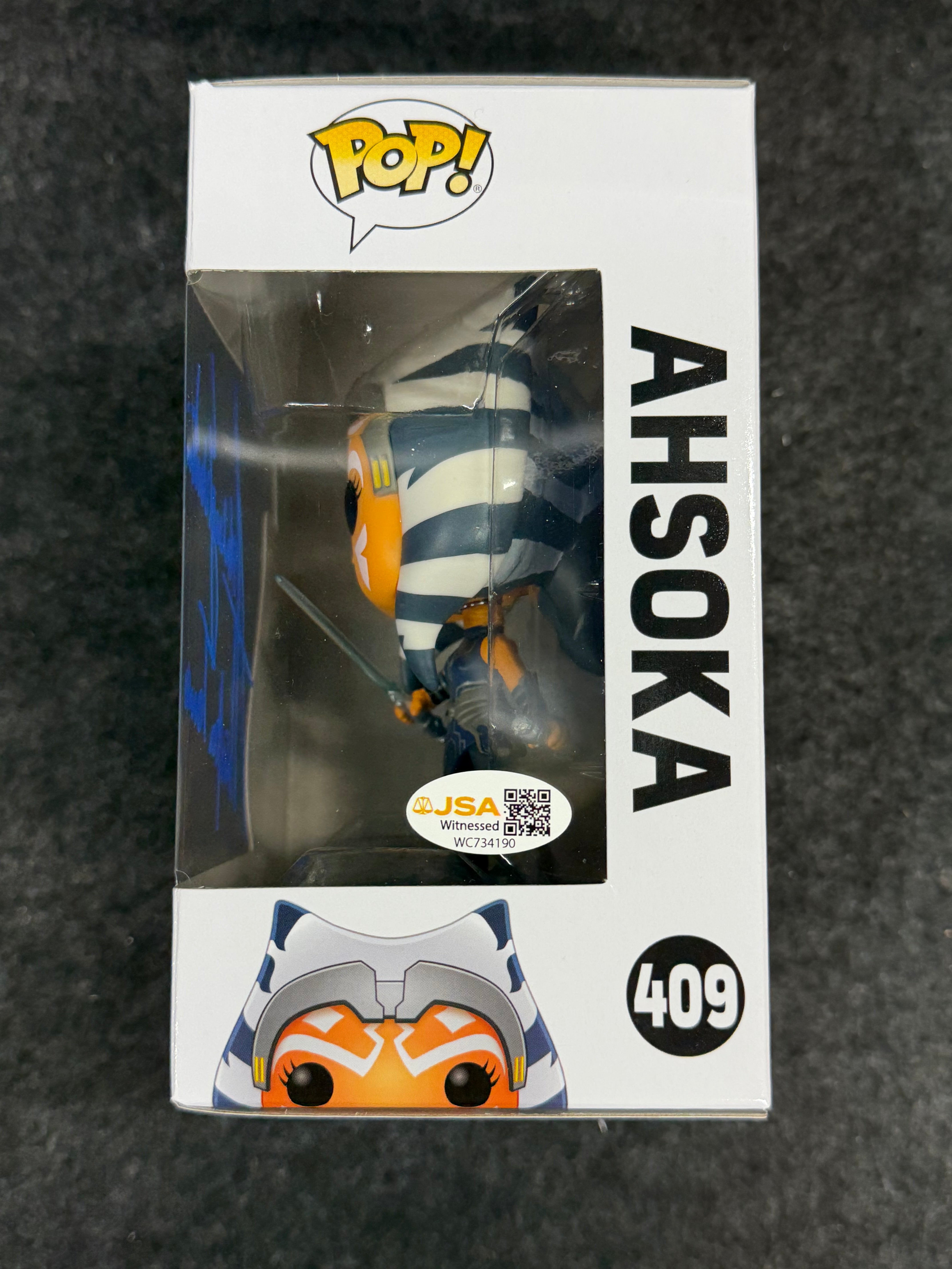 Ashley Eckstein Signed Ahsoka Star Wars #409 Funko - JSA COA
