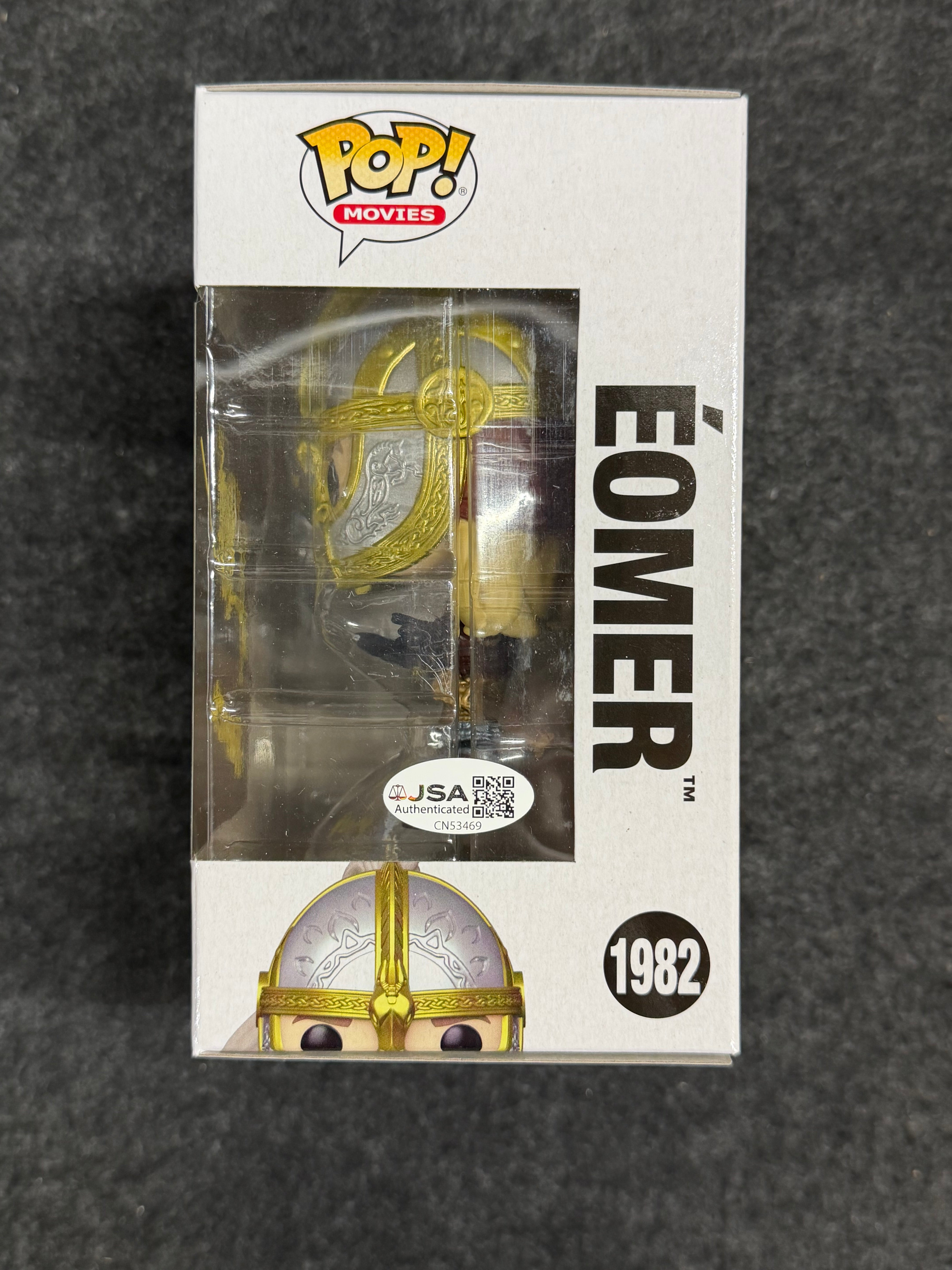 Karl Urban Signed The Lord of the Rings Eomer #1982 Funko - JSA COA