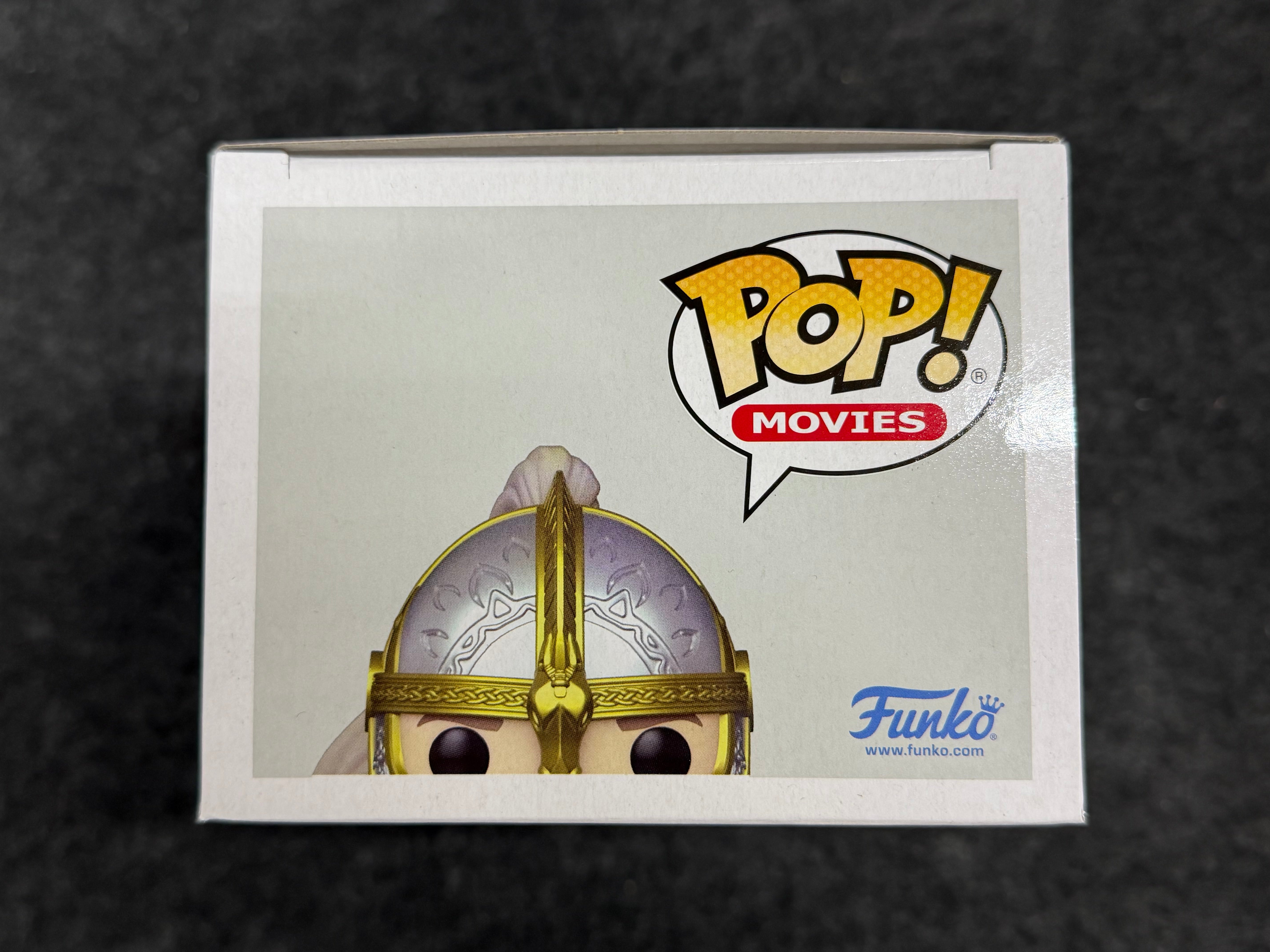 Karl Urban Signed The Lord of the Rings Eomer #1982 Funko - JSA COA