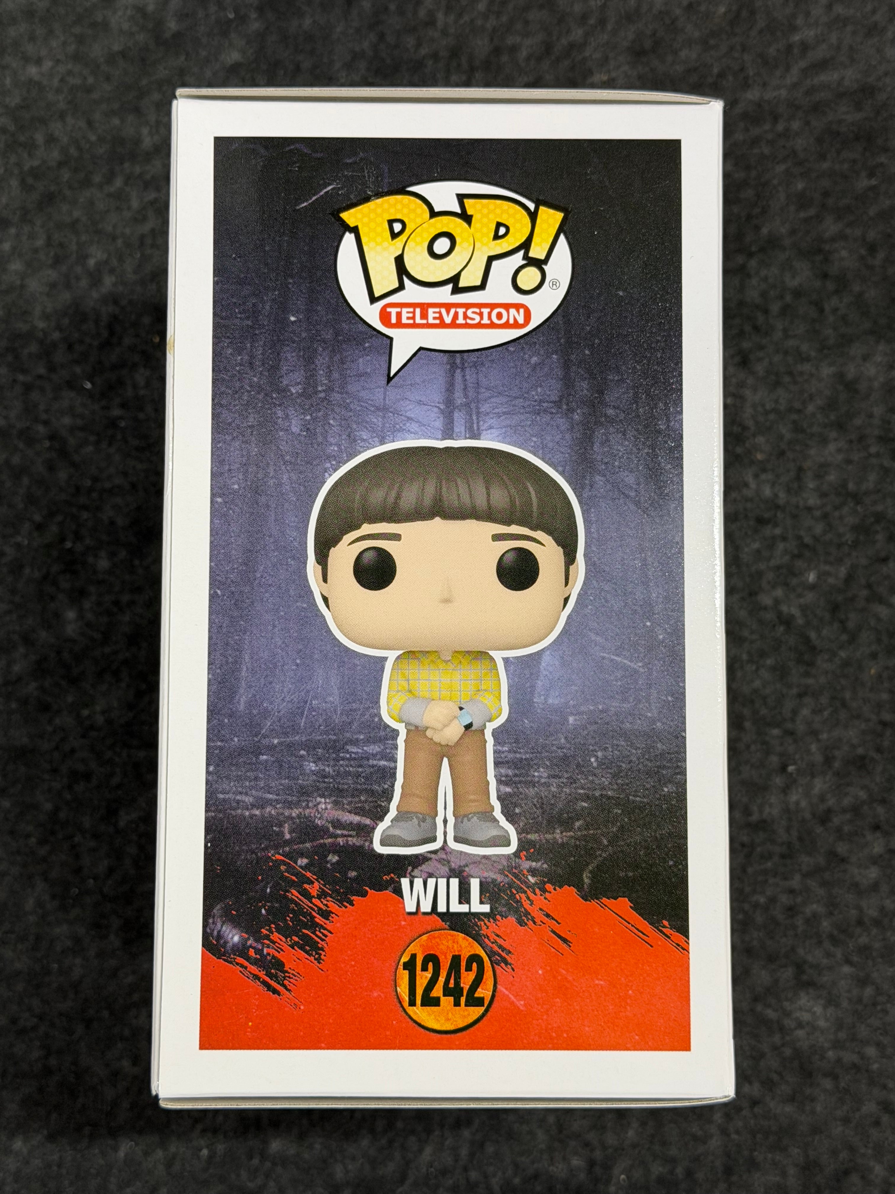 Noah Schnapp Signed Will Byers Stranger Things #1242 Funko - JSA COA