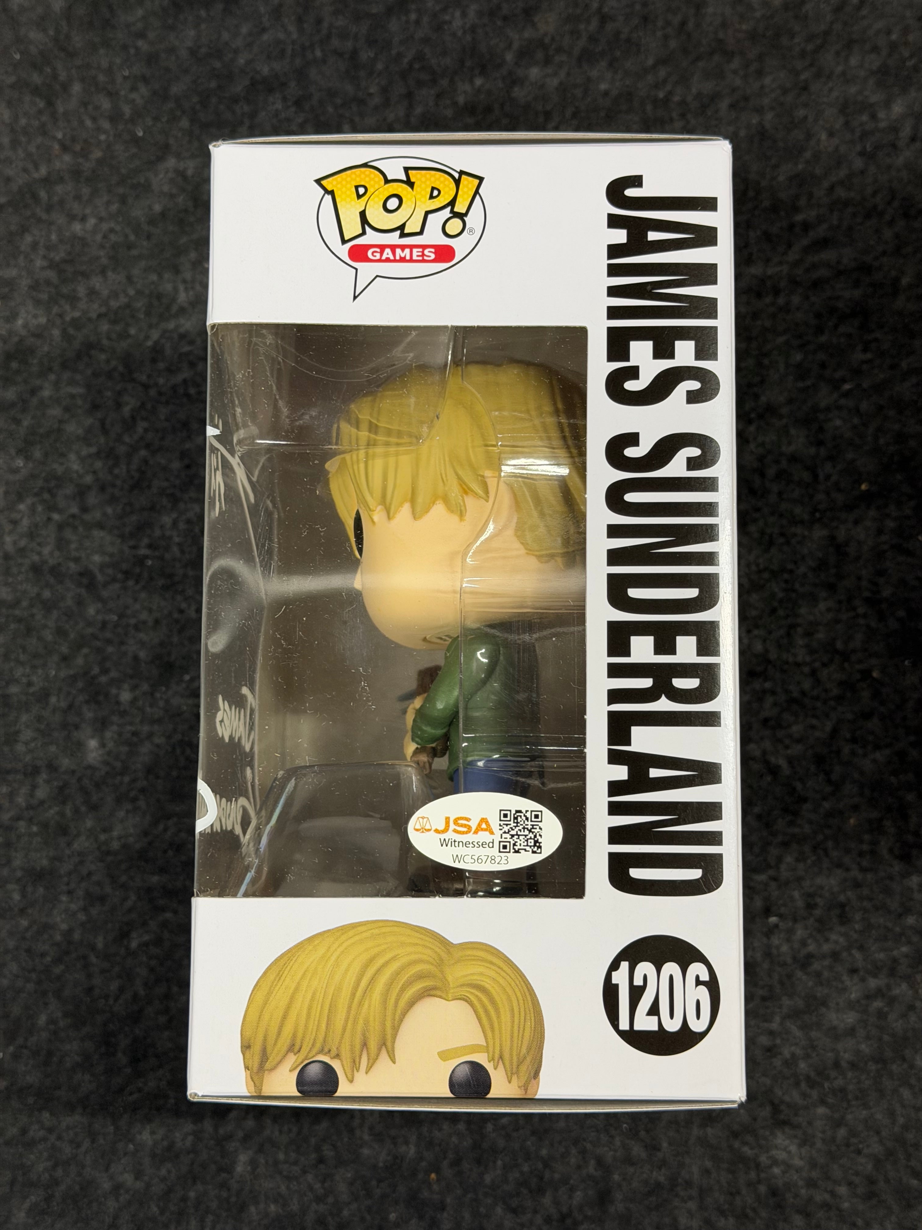 Guy Cihi Signed James Sunderland Silent Hill 2 #1206 Funko - JSA Witnessed COA