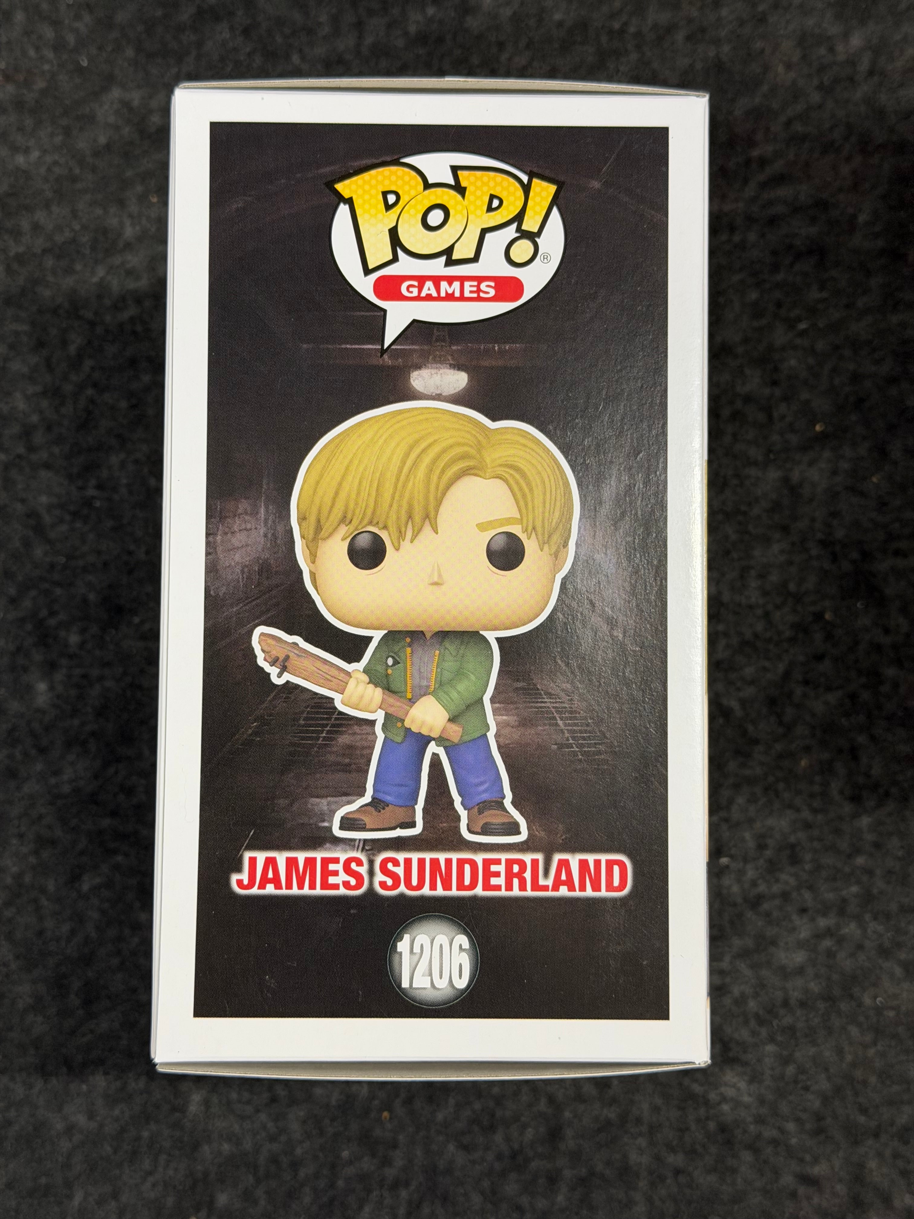 Guy Cihi Signed James Sunderland Silent Hill 2 #1206 Funko - JSA Witnessed COA
