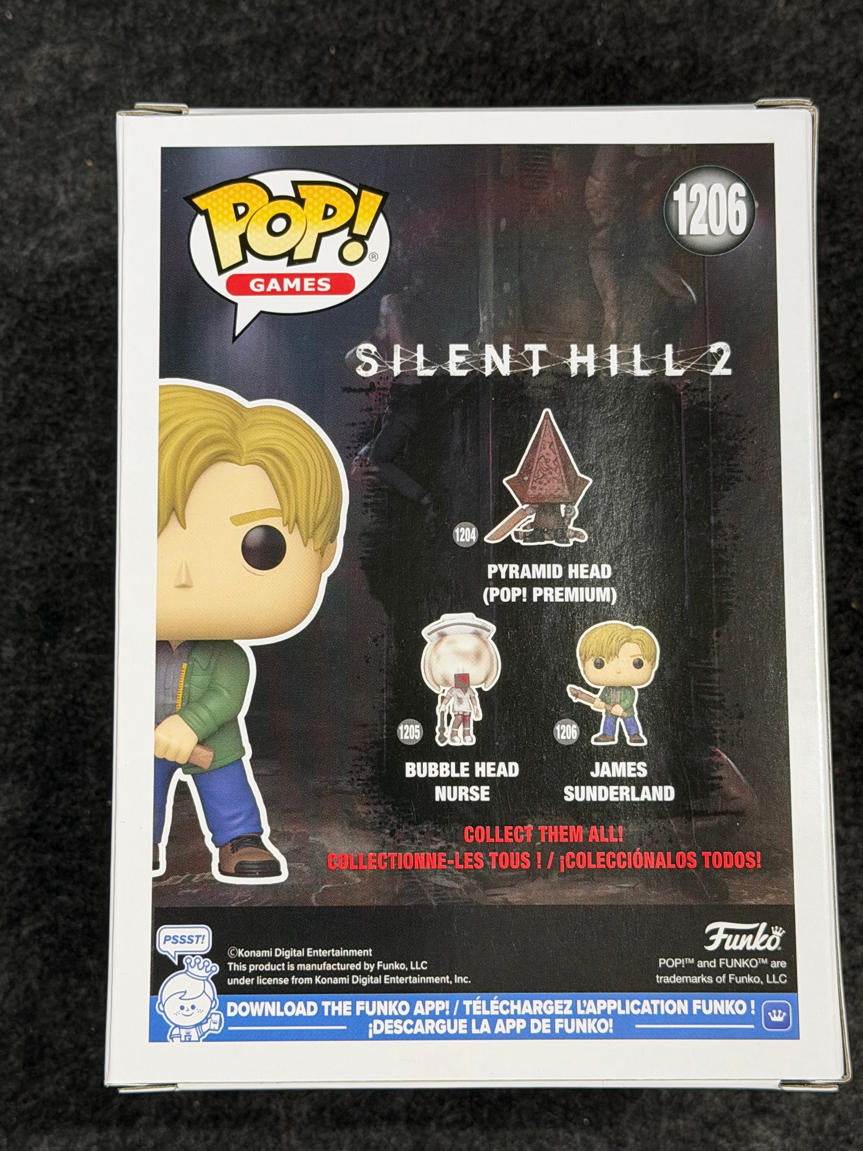 Guy Cihi Signed James Sunderland Silent Hill 2 #1206 Funko - JSA Witnessed COA