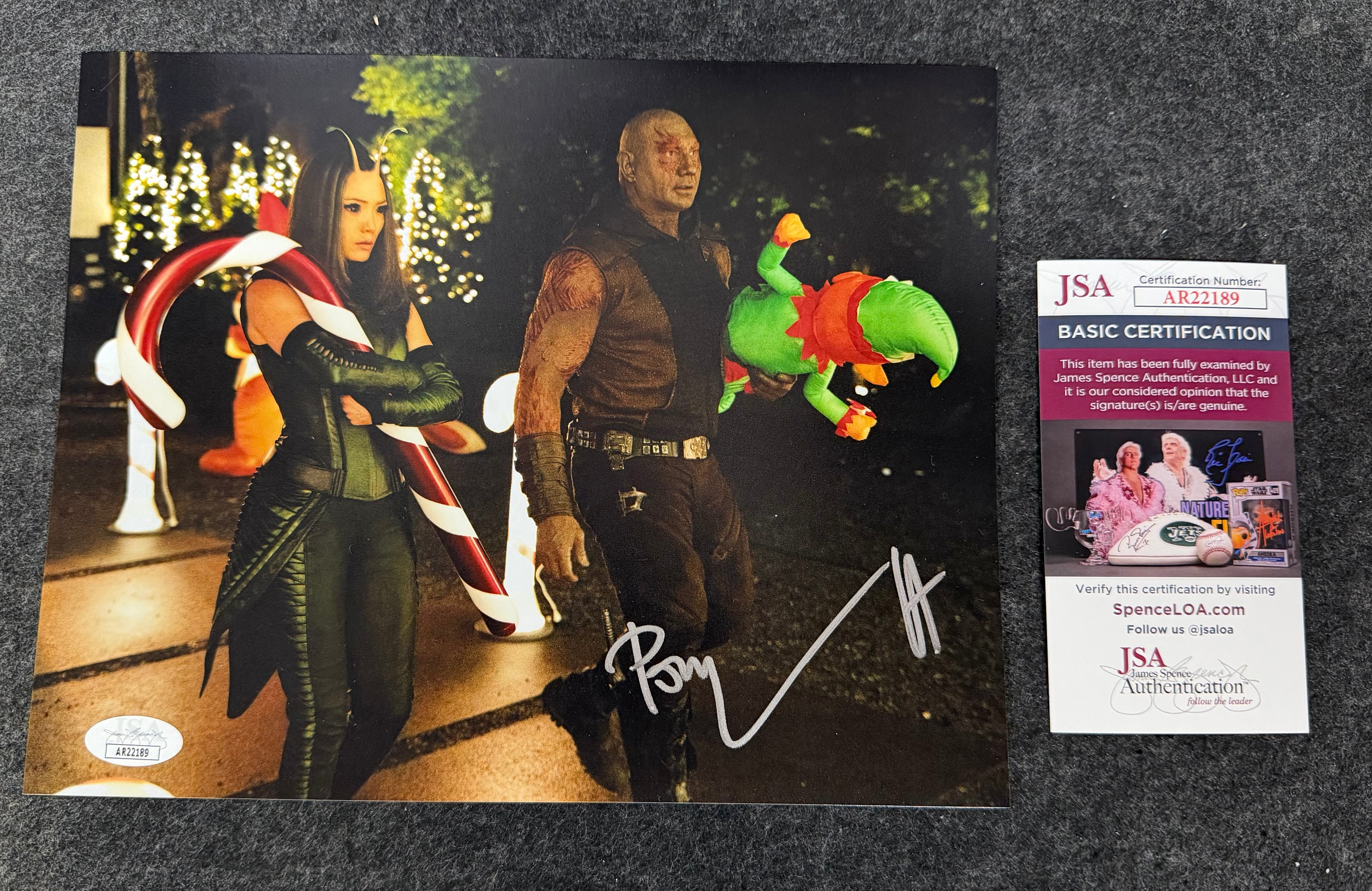 Pom Klementieff Signed 8x10 Photo Mantis Guardians of the Galaxy - JSA COA