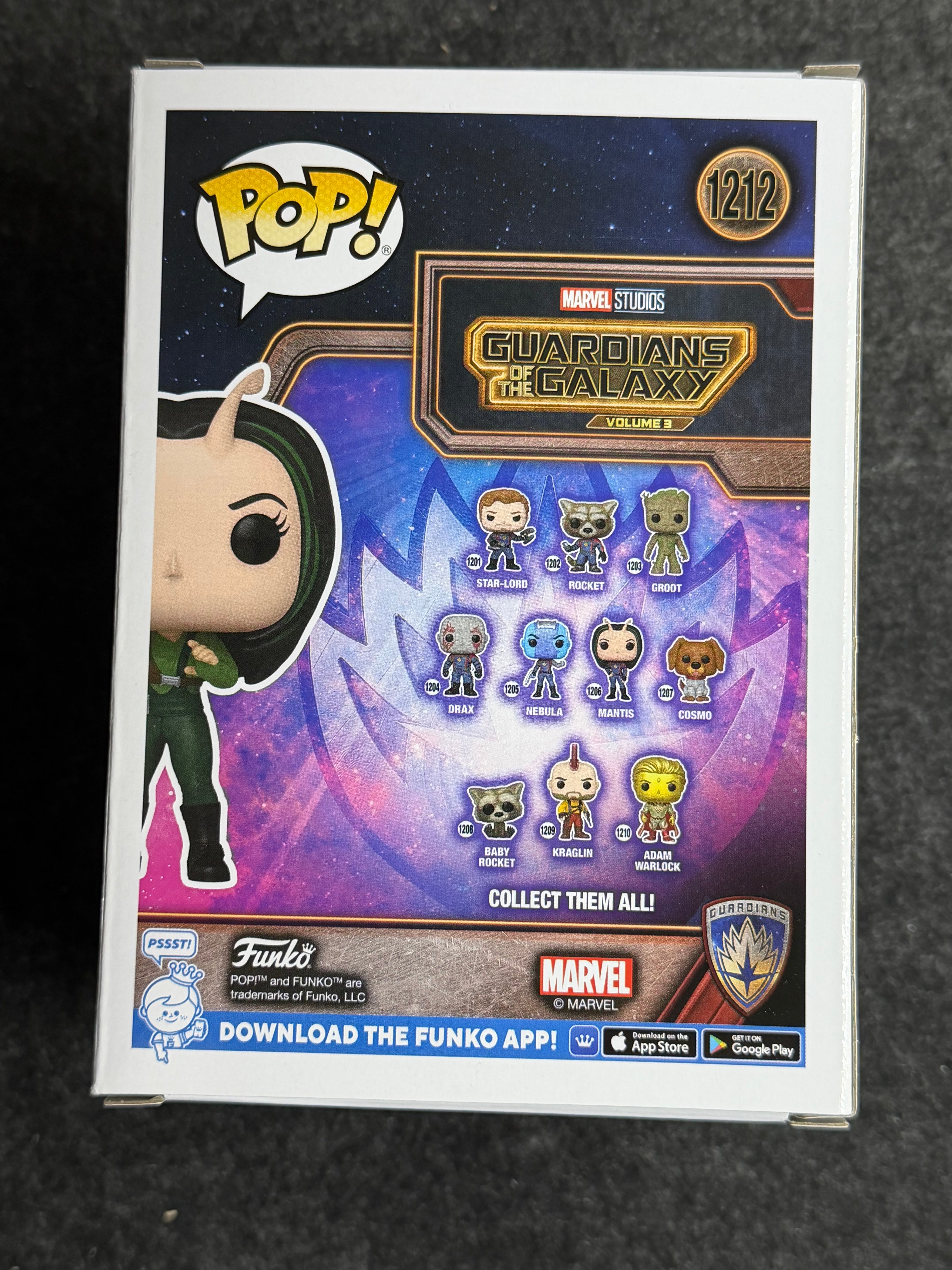 Pom Klementieff Signed Mantis Guardians of the Galaxy #1212 Funko - JSA COA