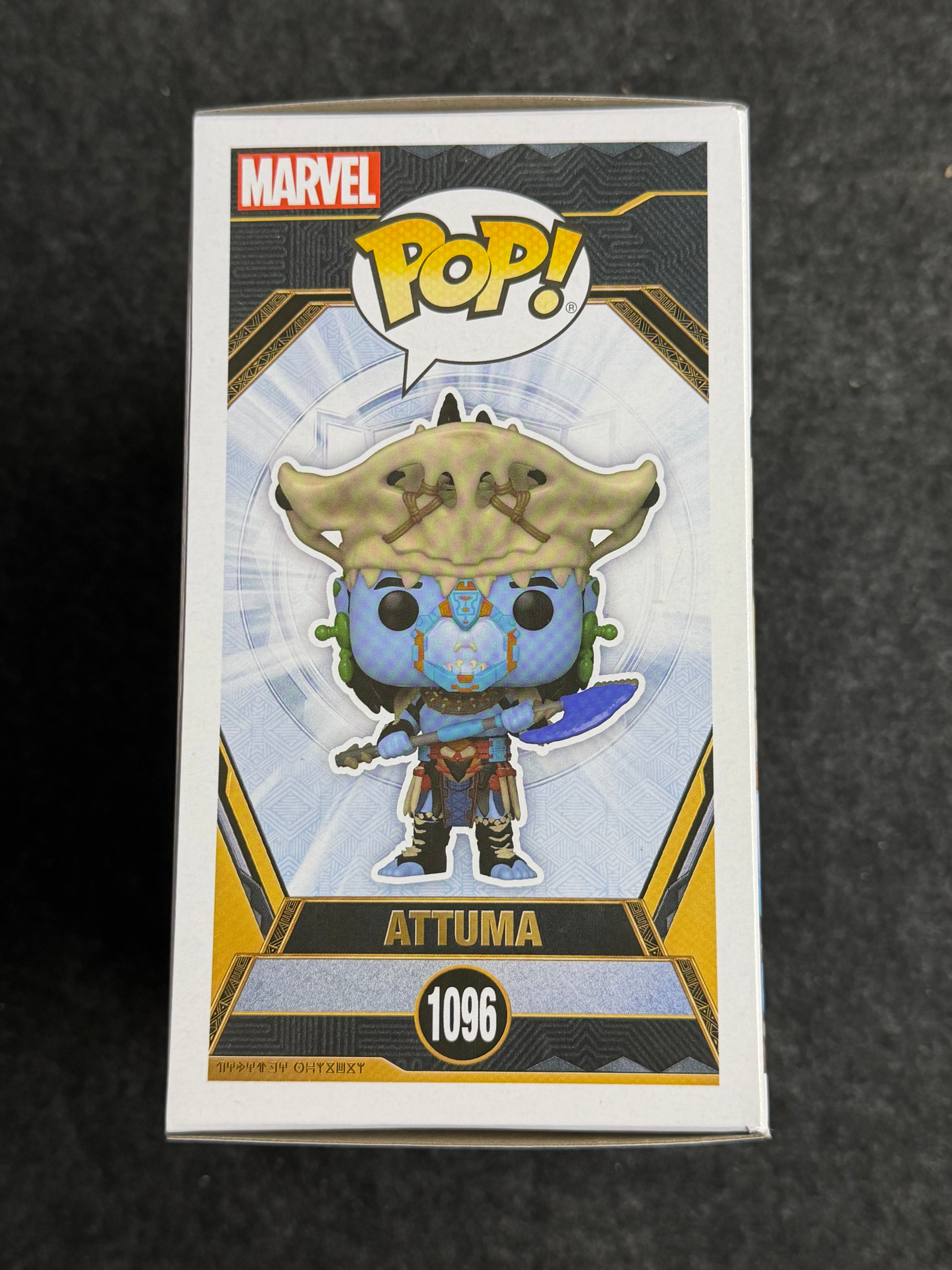Alex Livinalli Signed Attuma Black Panther: Wakanda Forever #1096 Funko W QUOTE - JSA COA