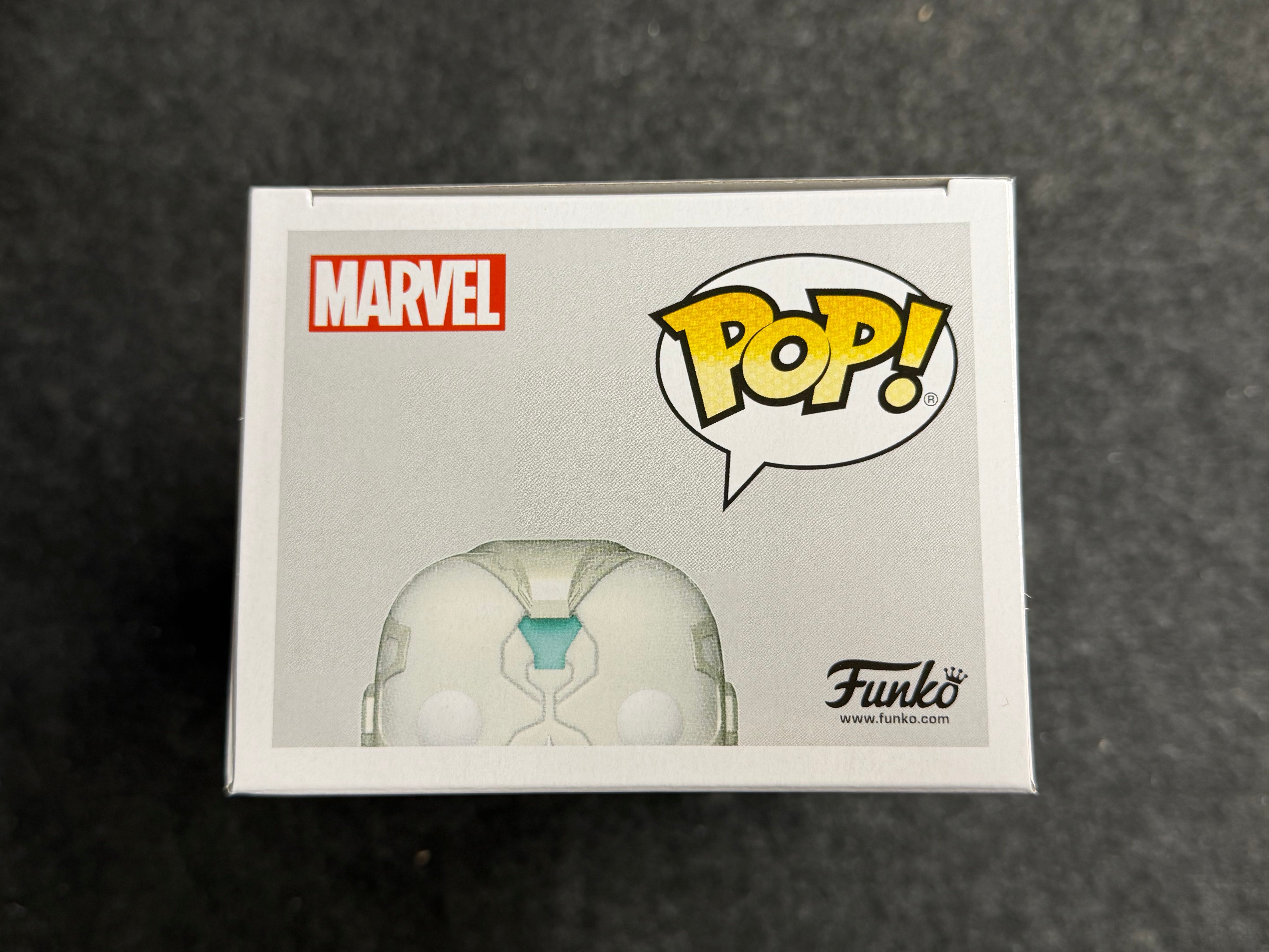 Paul Bettany Signed The Vision WandaVision #824 Funko - JSA COA