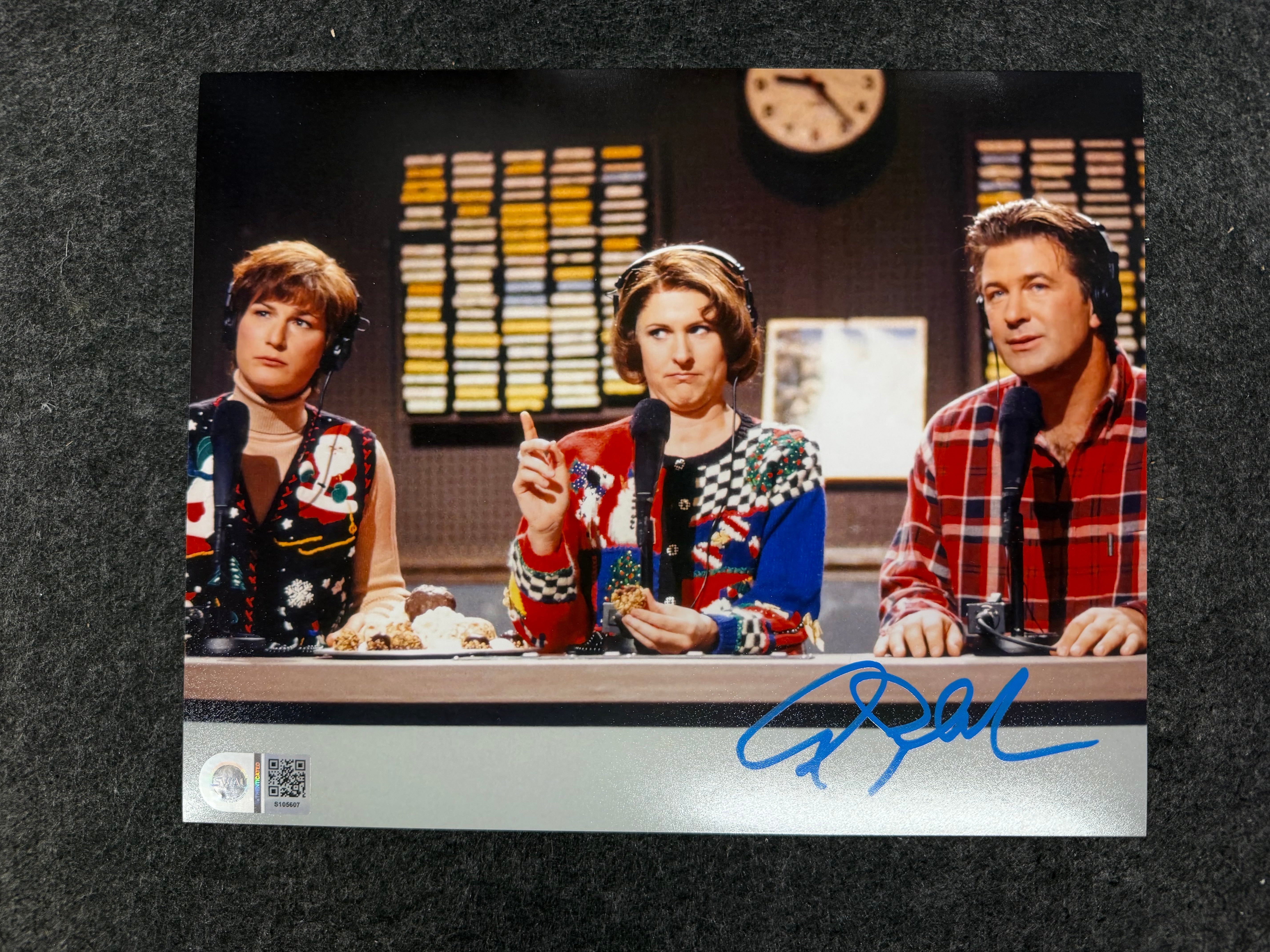 Alec Baldwin Signed 8x10 Photo Schweddy Balls SNL - SWAU COA