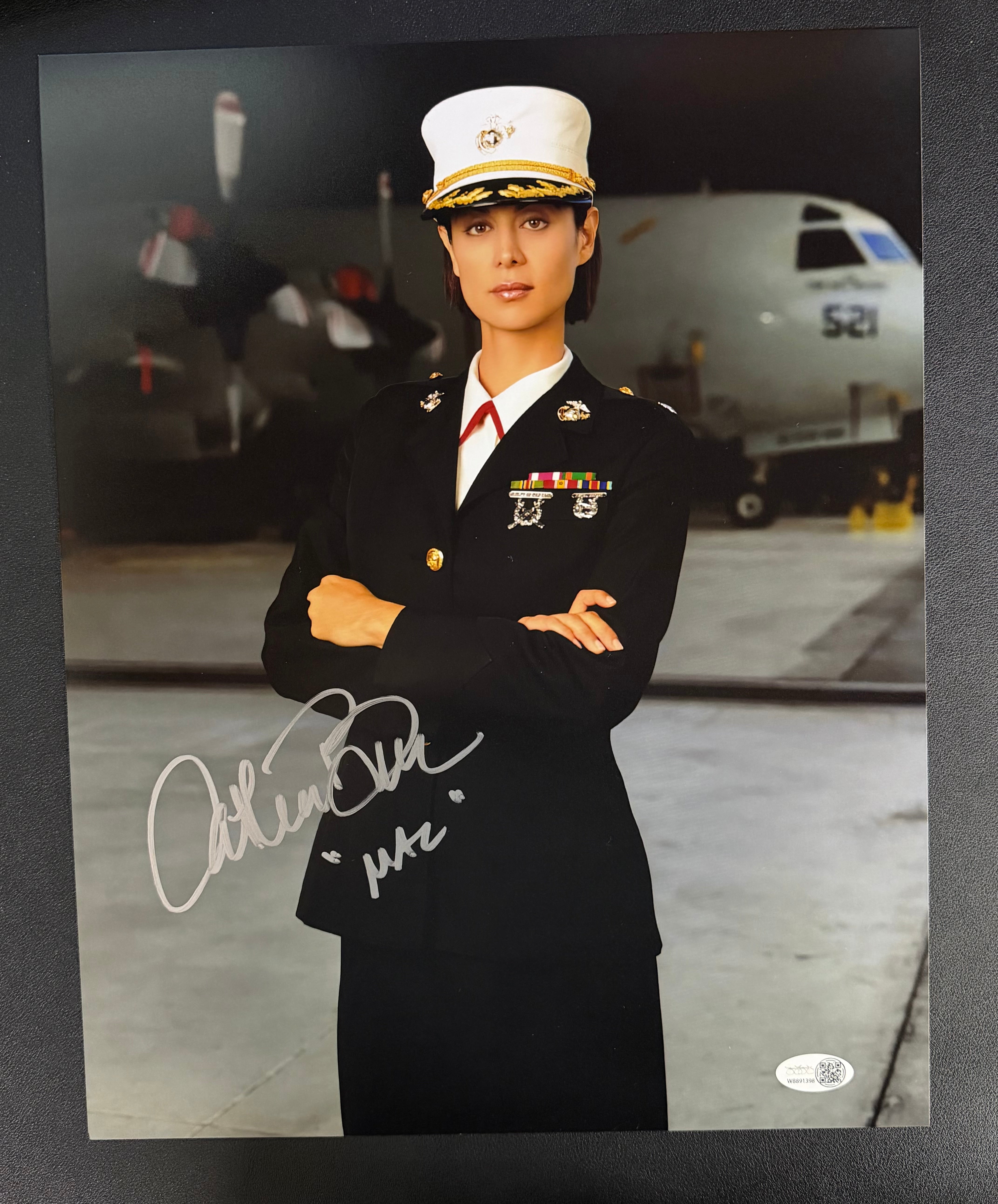 Catherine Bell Signed 11x14 Photo JAG – JSA COA