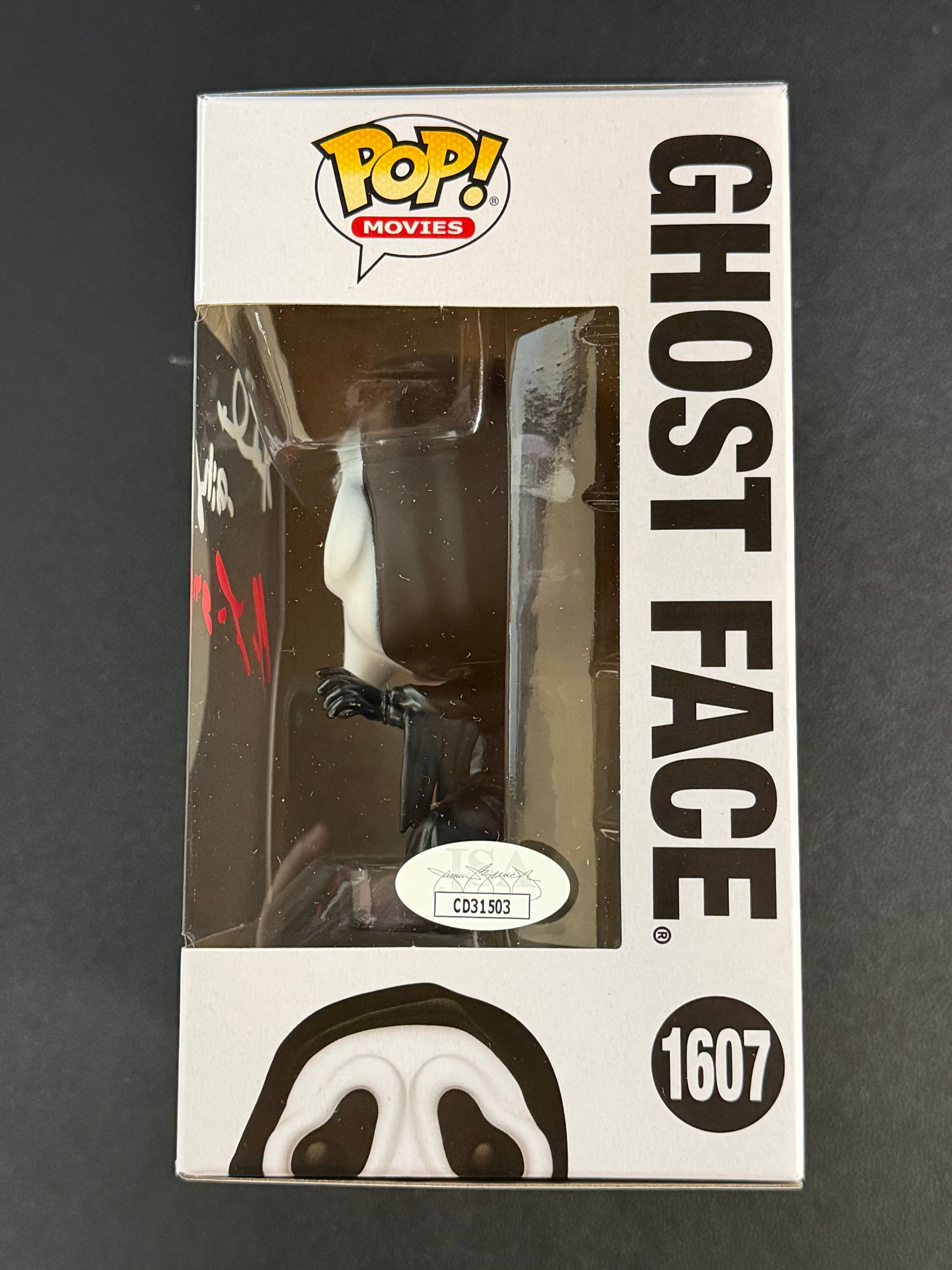 Matthew Lillard / Skeet Ulrich Signed Ghost Face #1607 Funko - JSA COA