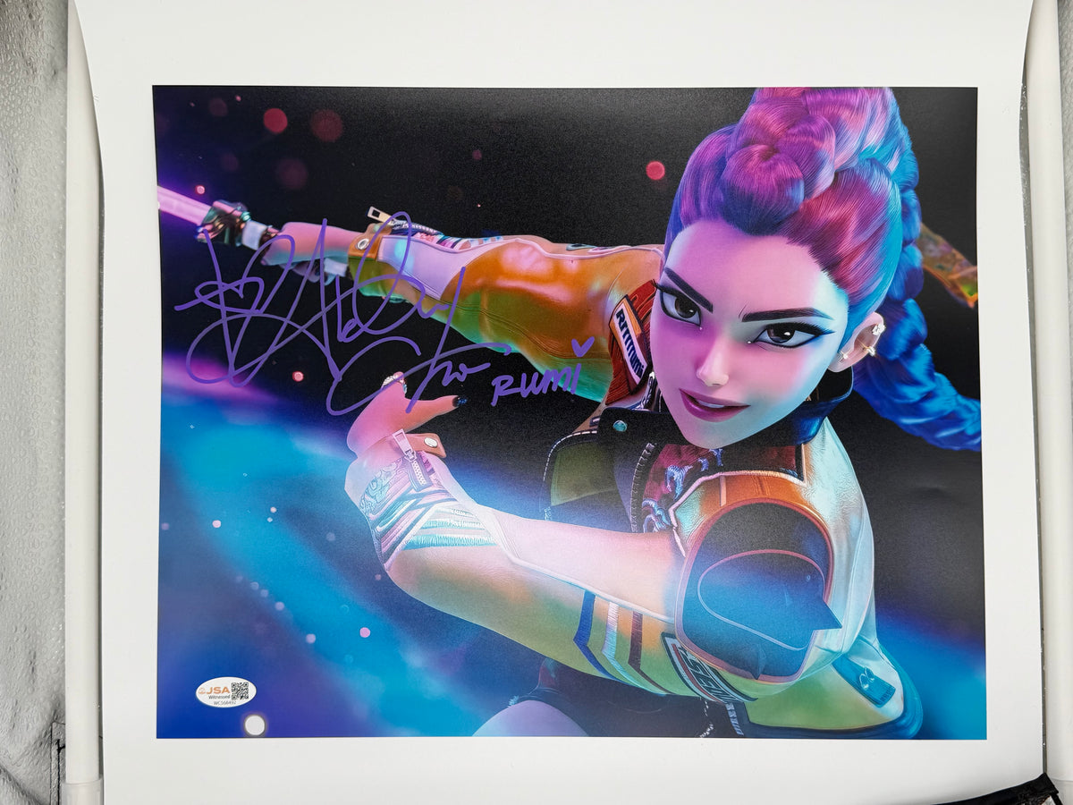 Arden Cho Signed 11x14 Photo - KPop Demon Hunters Rumi - Autographed ...