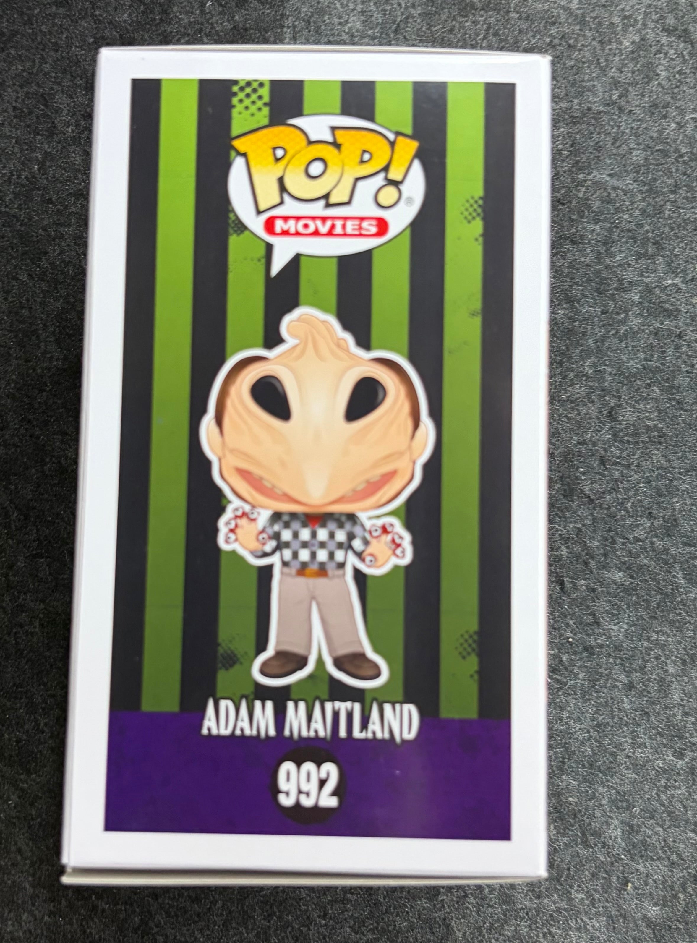 Alec Baldwin Signed Funko Pop #992 as Adam Maitland Beetlejuice - JSA COA