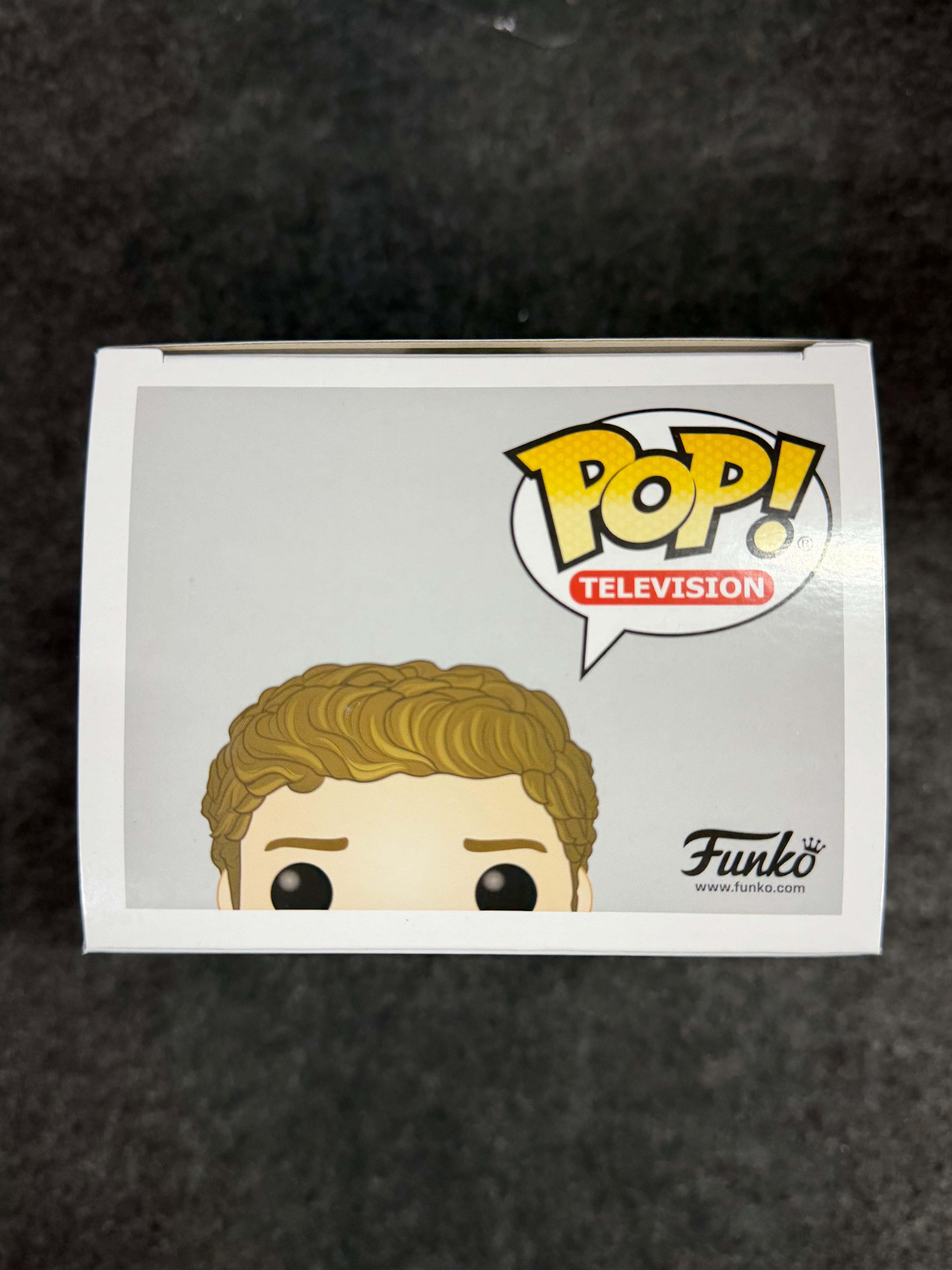 Jack Quaid Signed Hughie The Boys Funko Pop W/ QUOTE (JSA Witnessed)