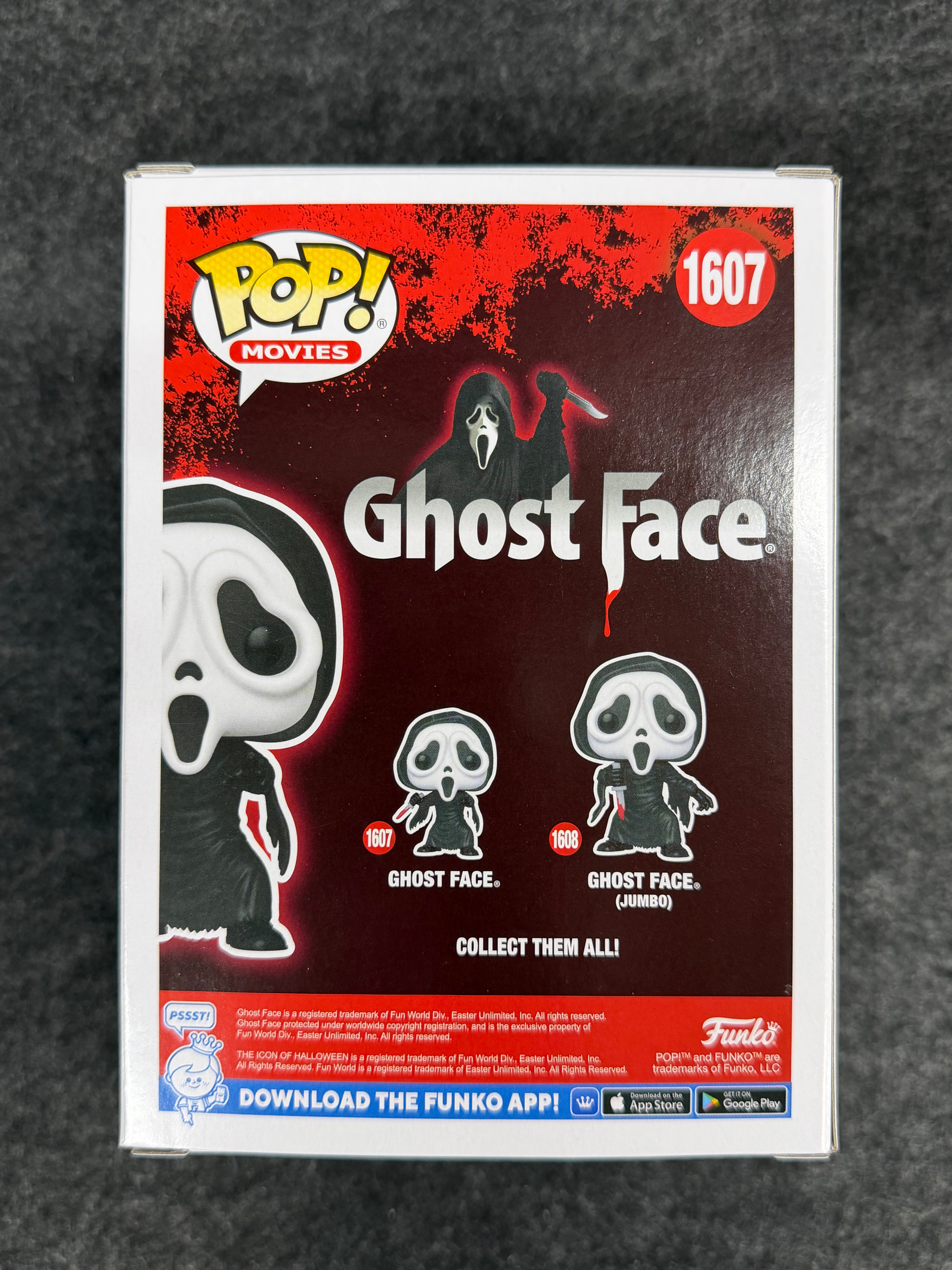 Jack Quaid Signed Richie Ghost Face #1607 Funko - JSA Witnessed