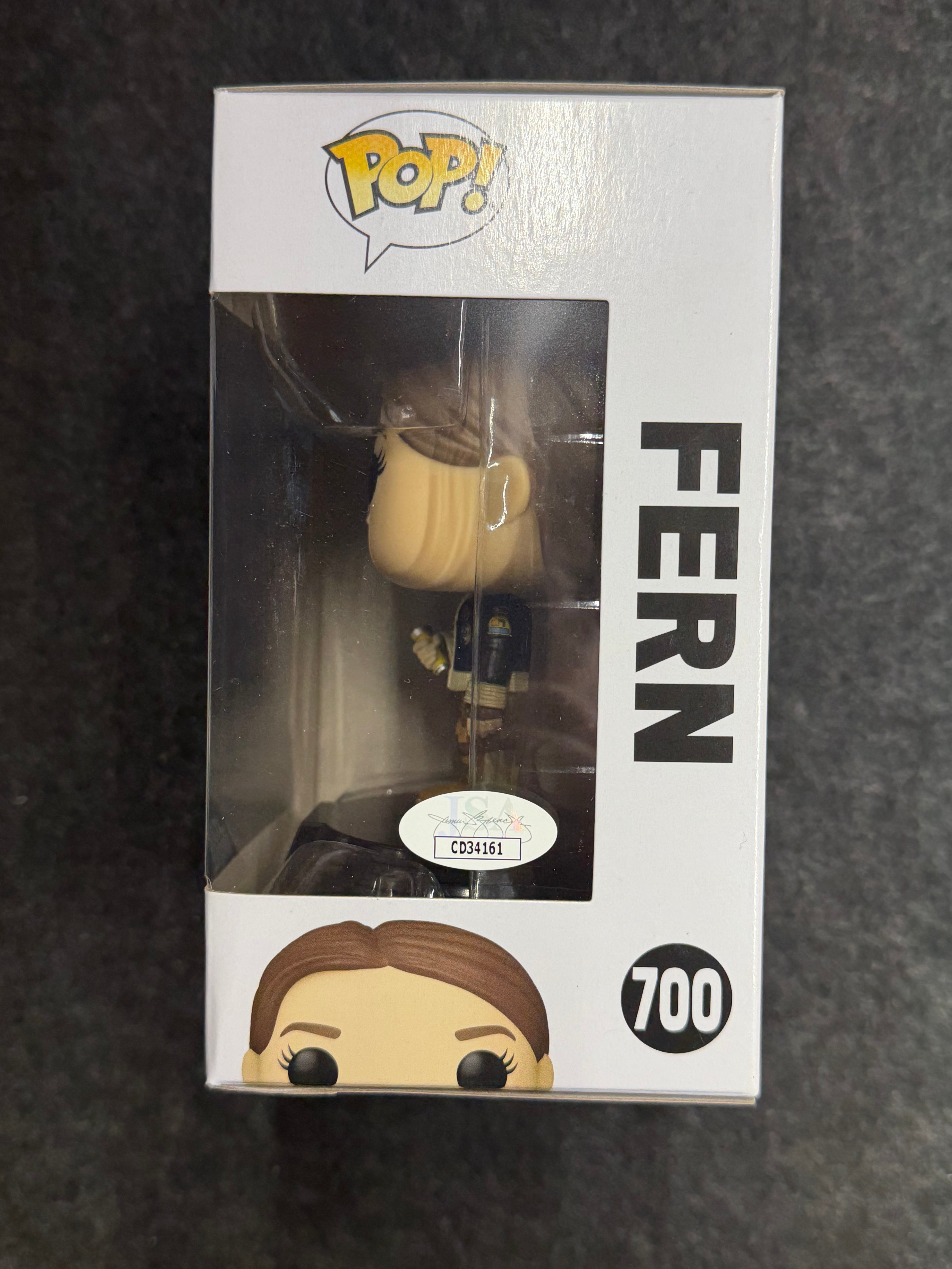 Ryan Kiera Armstrong Signed Fern Star Wars #700 Funko - JSA COA