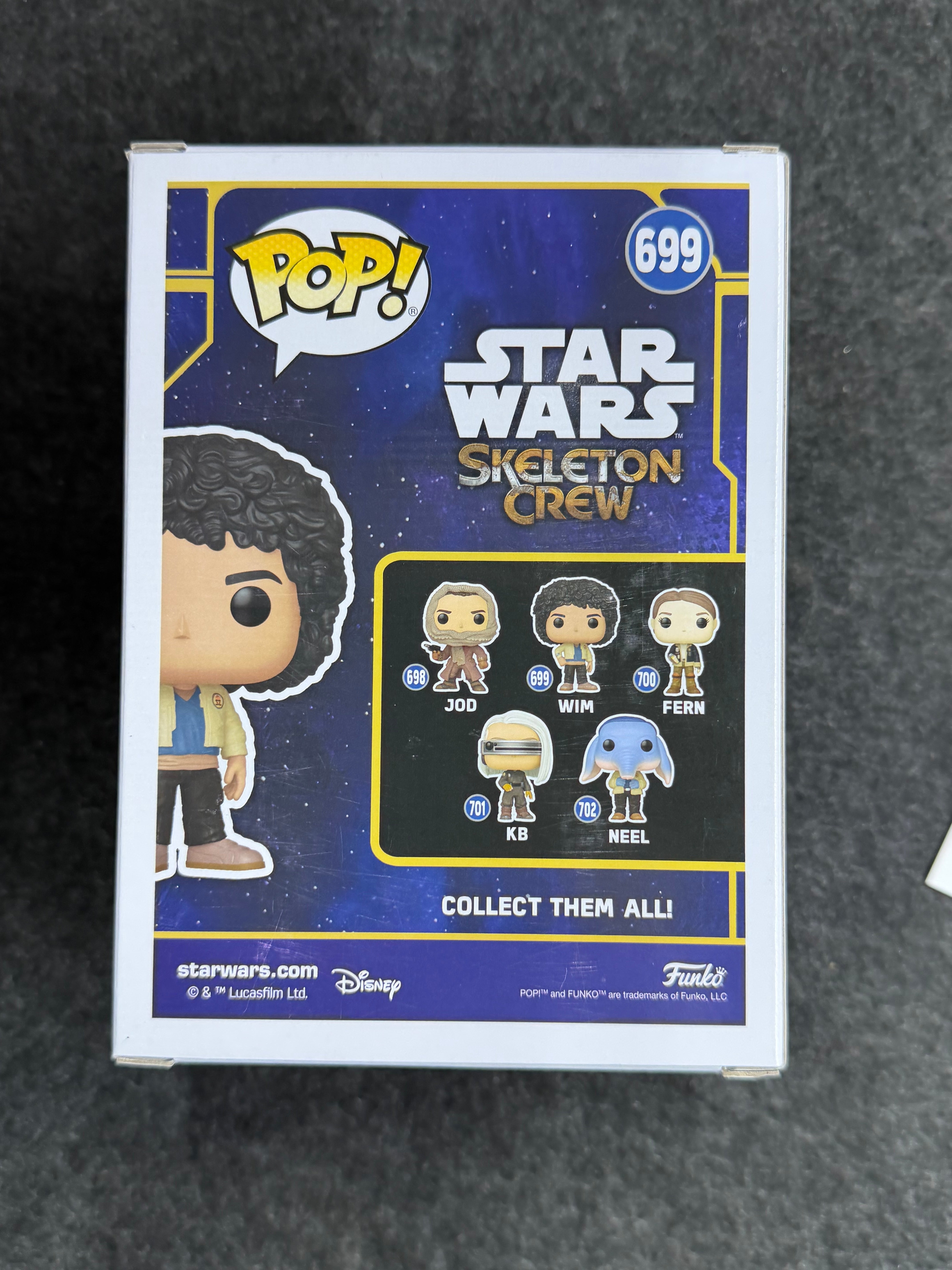 Ravi Cabot-Conyers Signed Wim Star Wars #699 Funko - JSA COA