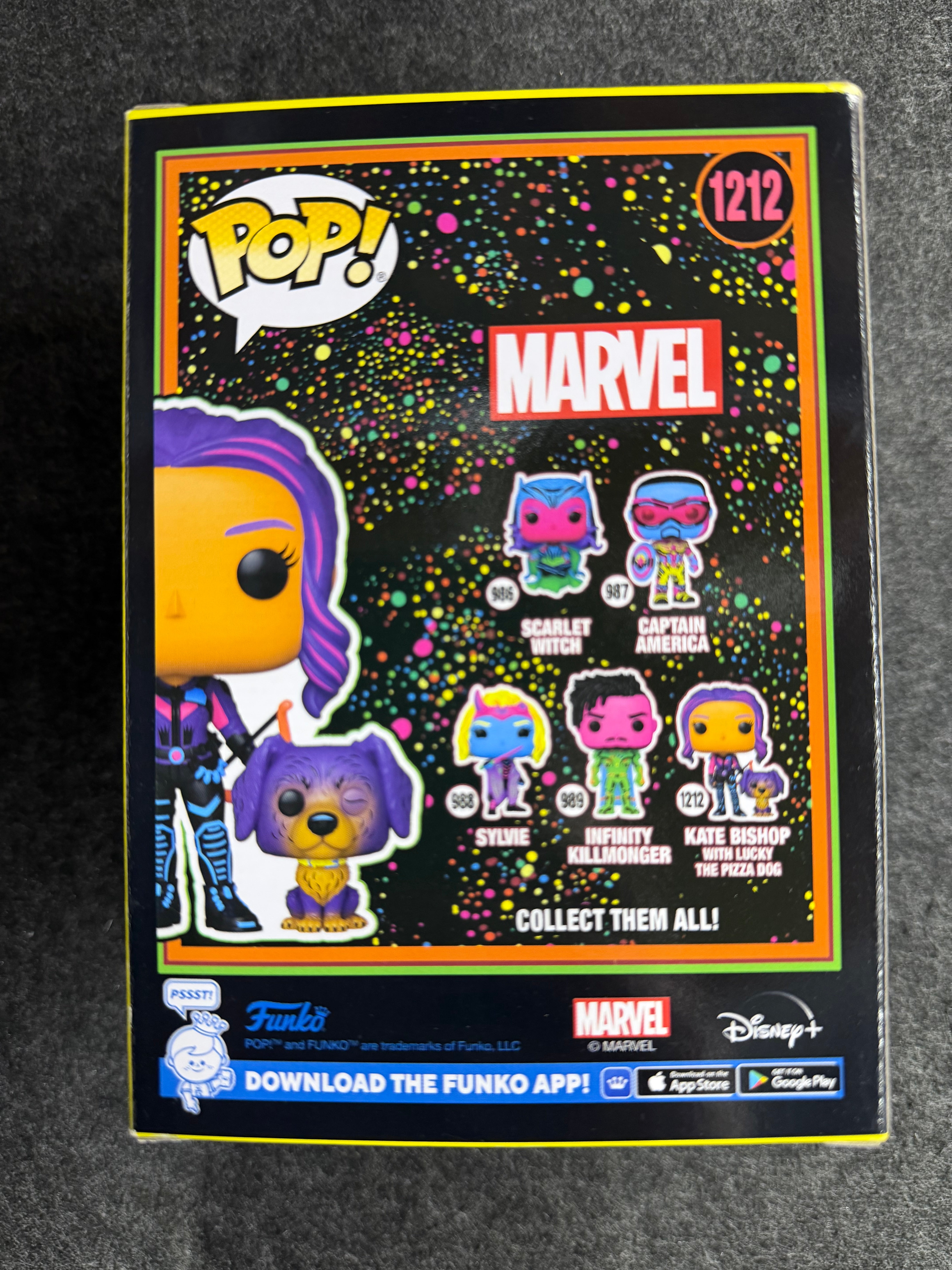 Hailee Steinfeld Signed Kate Bishop Marvel #1212 Funko - Beckett Witnessed COA