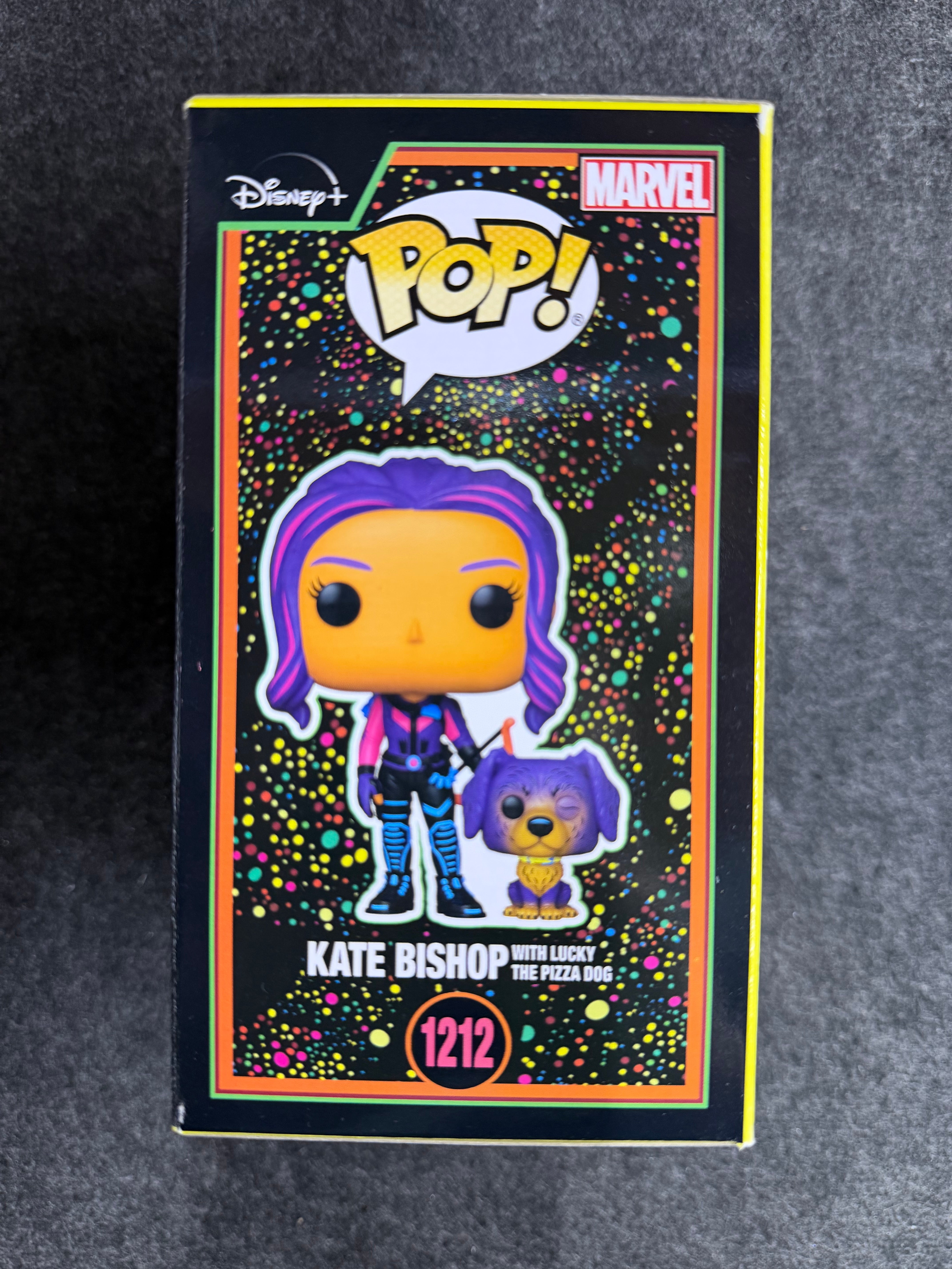 Hailee Steinfeld Signed Kate Bishop Marvel #1212 Funko - Beckett Witnessed COA