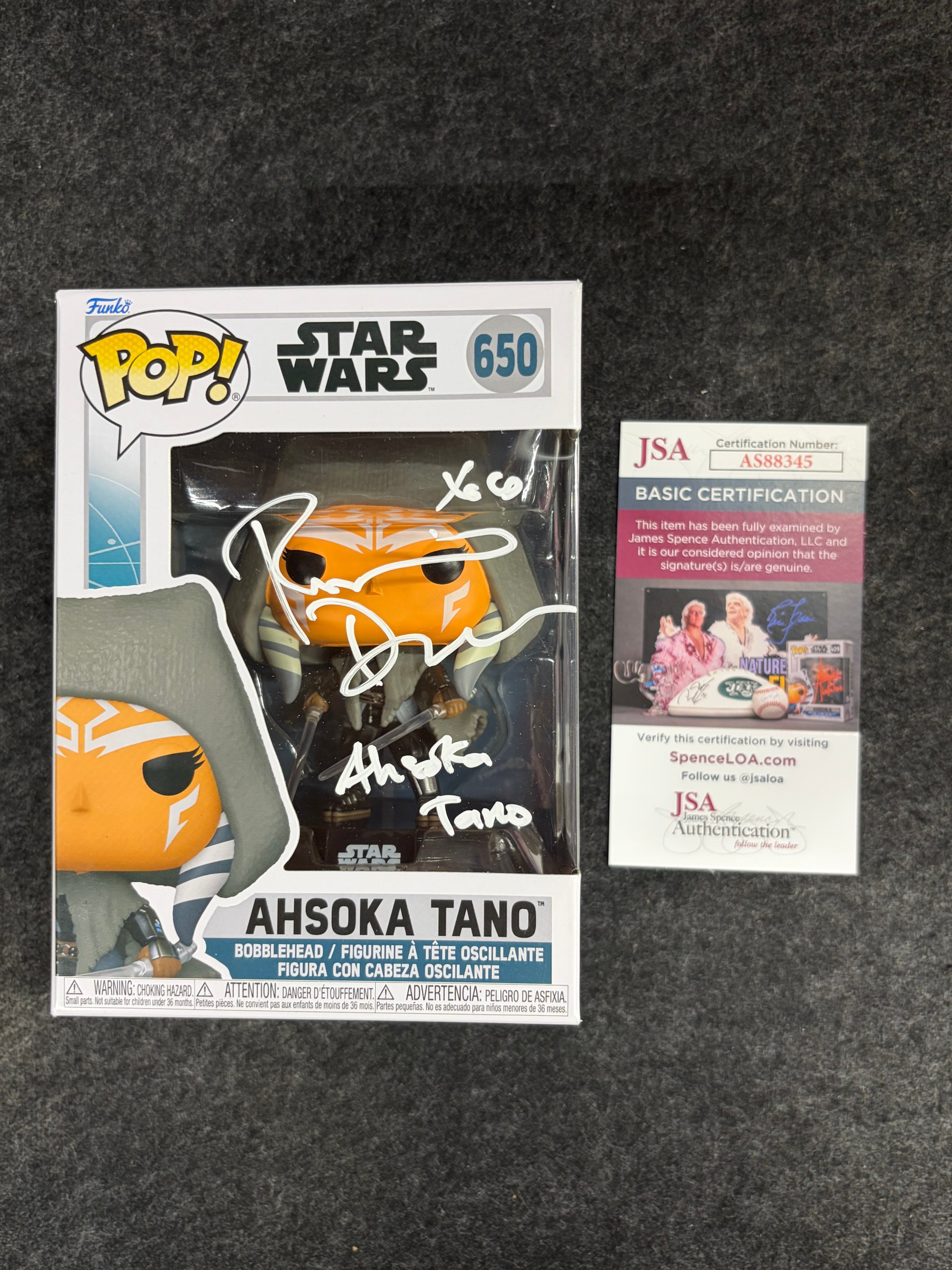Giancarlo Esposito Signed Moff Gideon Star Wars #380 Funko - JSA