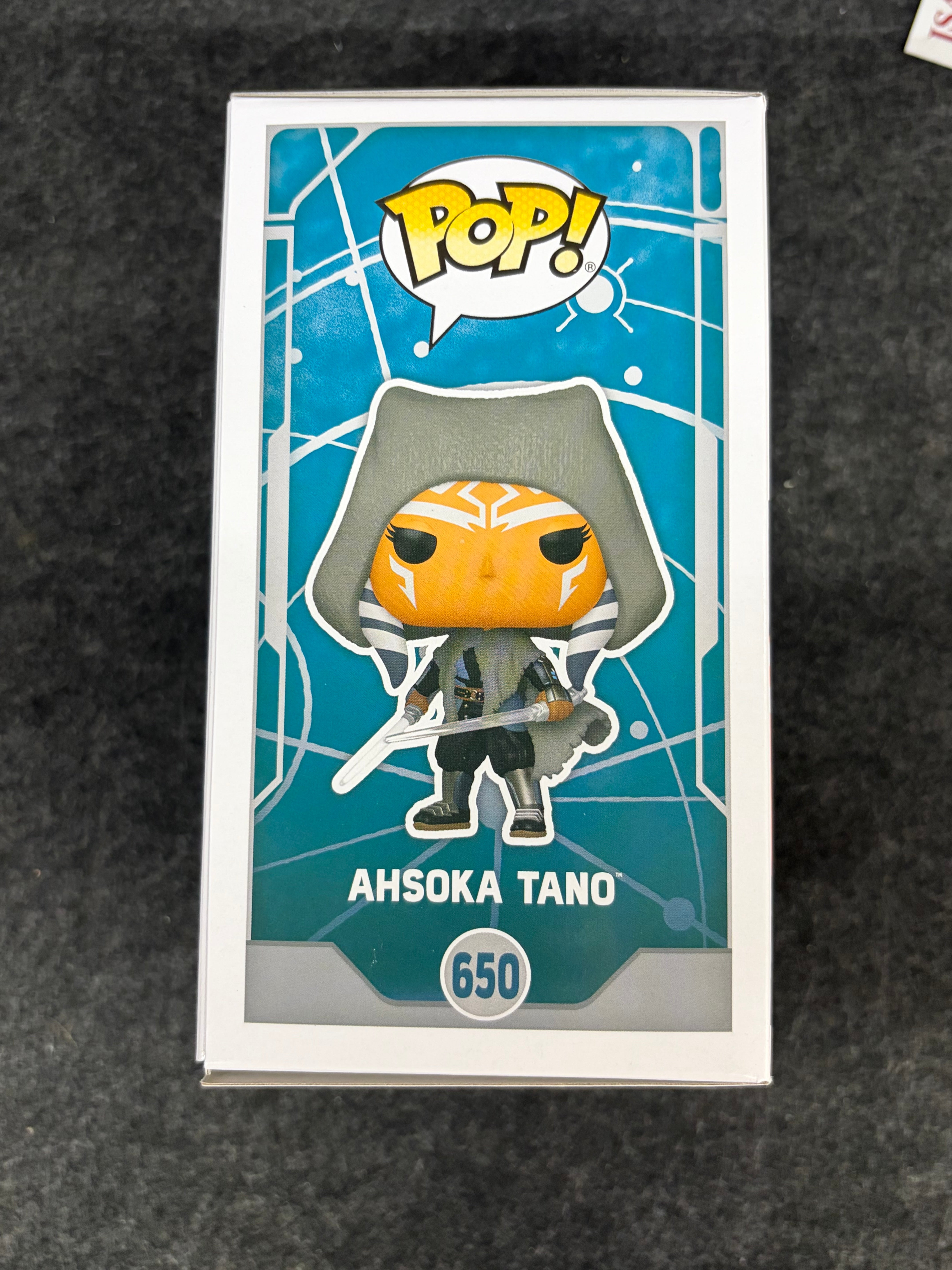 Rosario Dawson Signed Ahsoka Star Wars #650 Funko - JSA COA