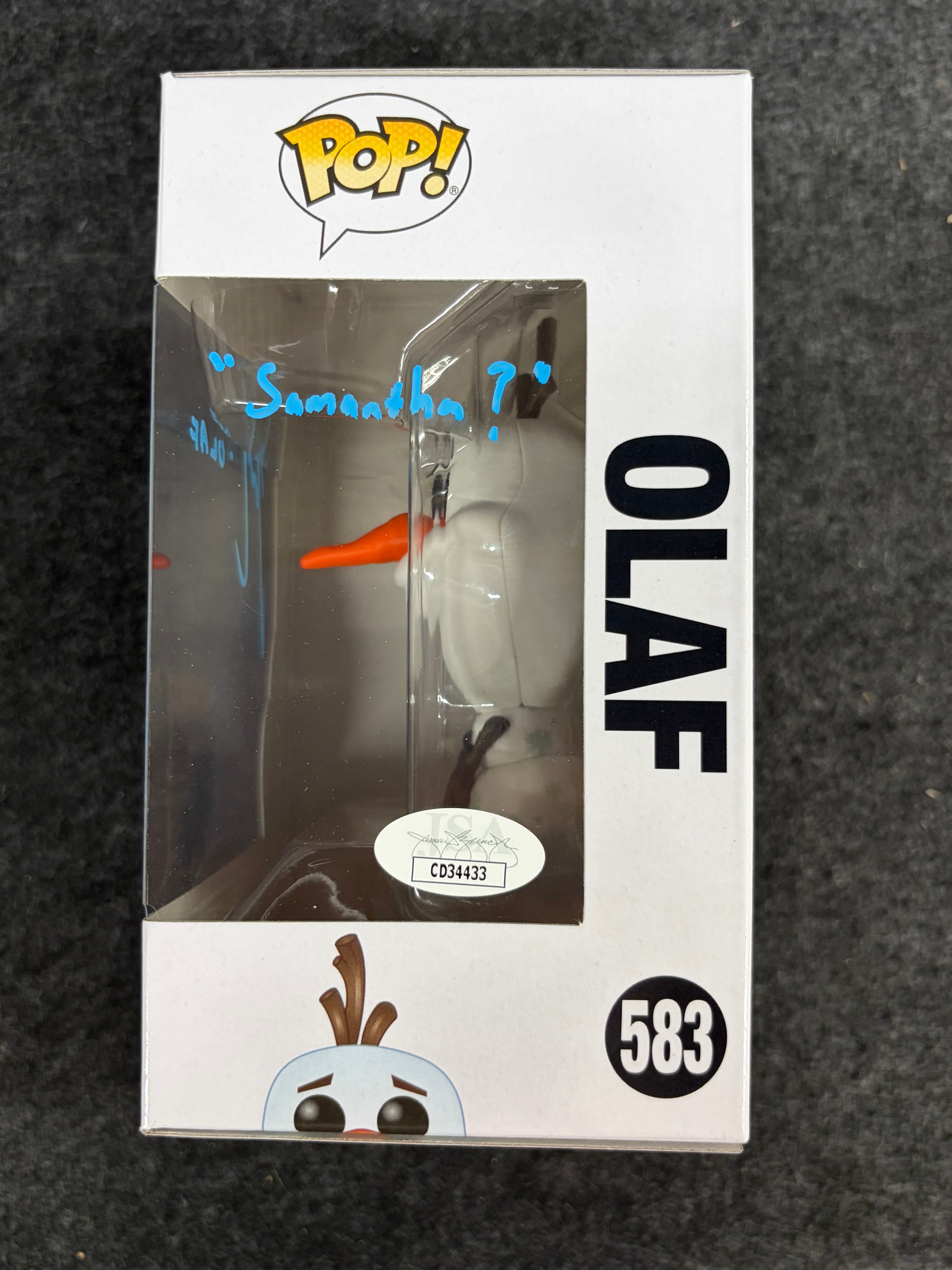 Giancarlo Esposito Signed Moff Gideon Star Wars #380 Funko - JSA