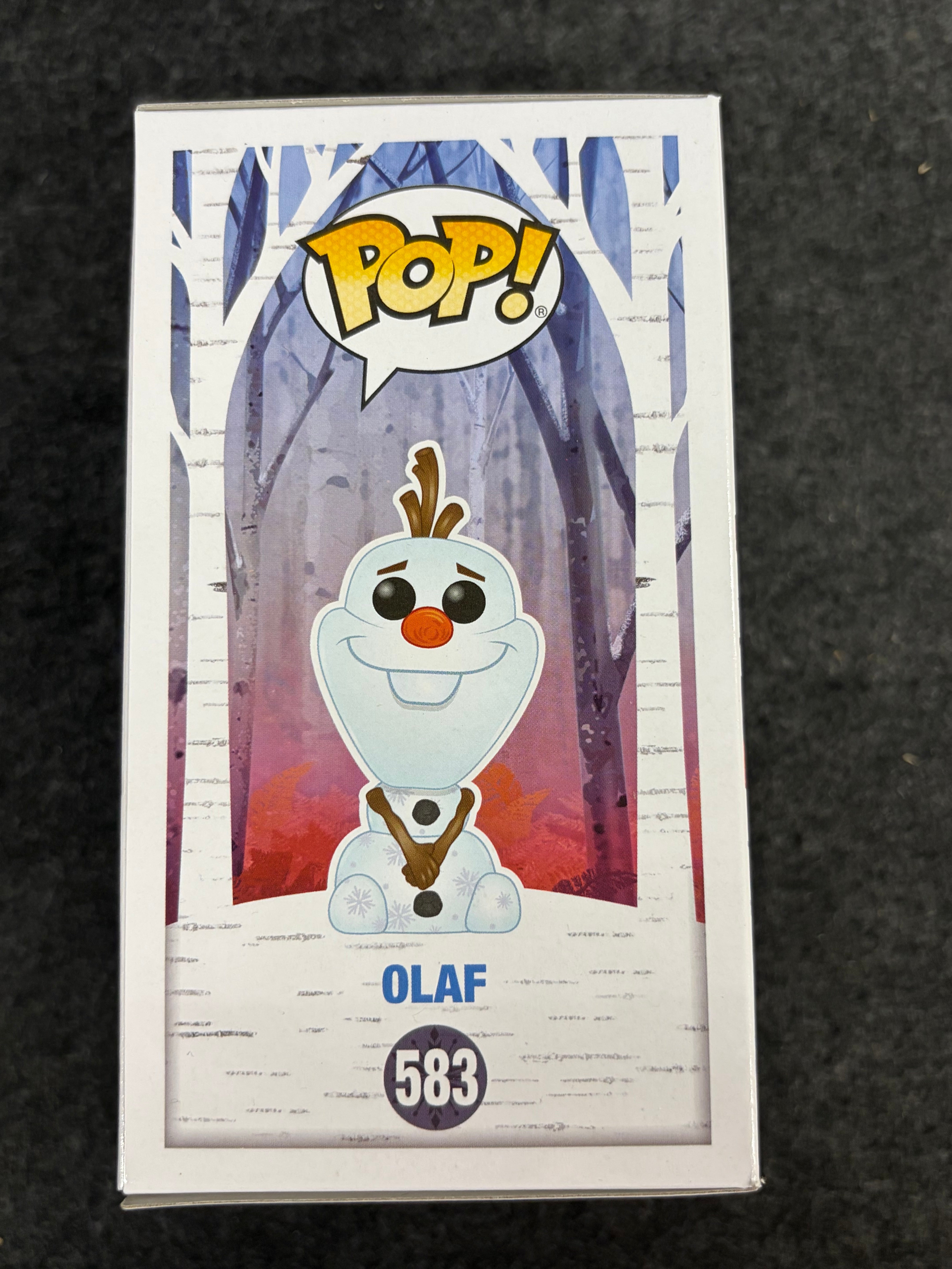 Josh Gad Signed Olaf Disney Frozen II #583 Funko - JSA COA