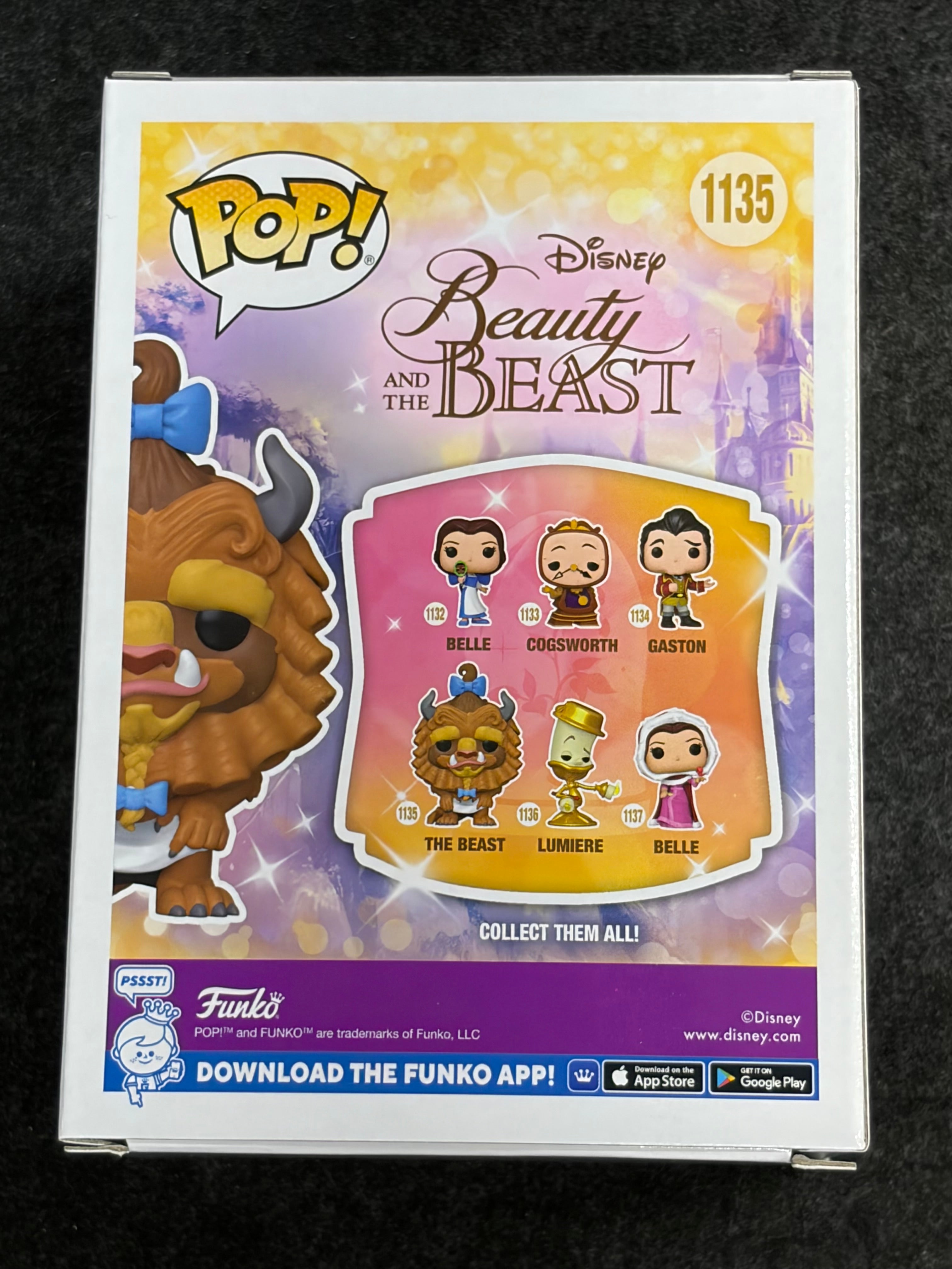 Robby Benson Signed the Beast Disney Beauty and the Beast #1135 Funko - Beckett COA