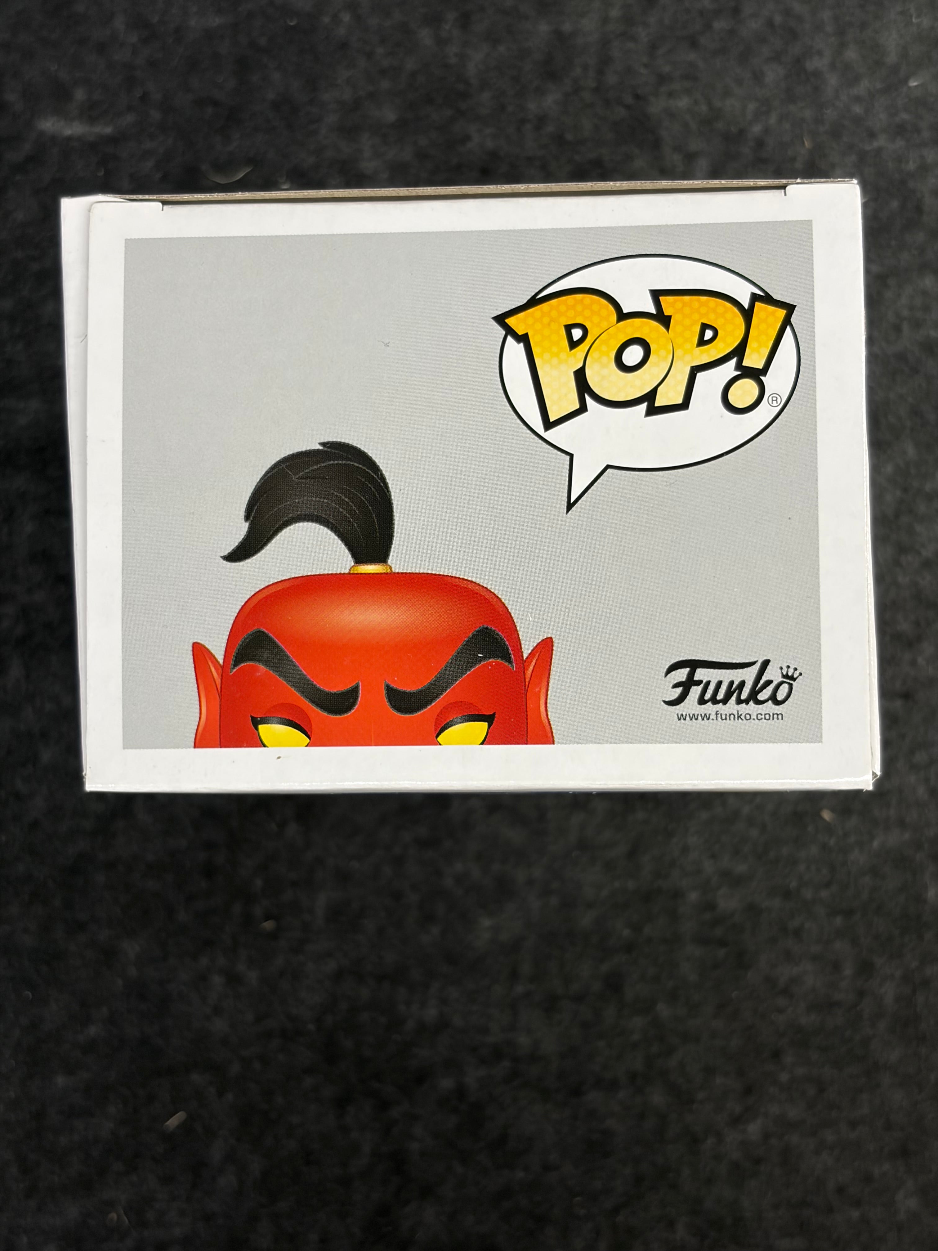 Jonathan Freeman Signed Red Jafar (as Genie) Disney #356 Funko - Beckett COA