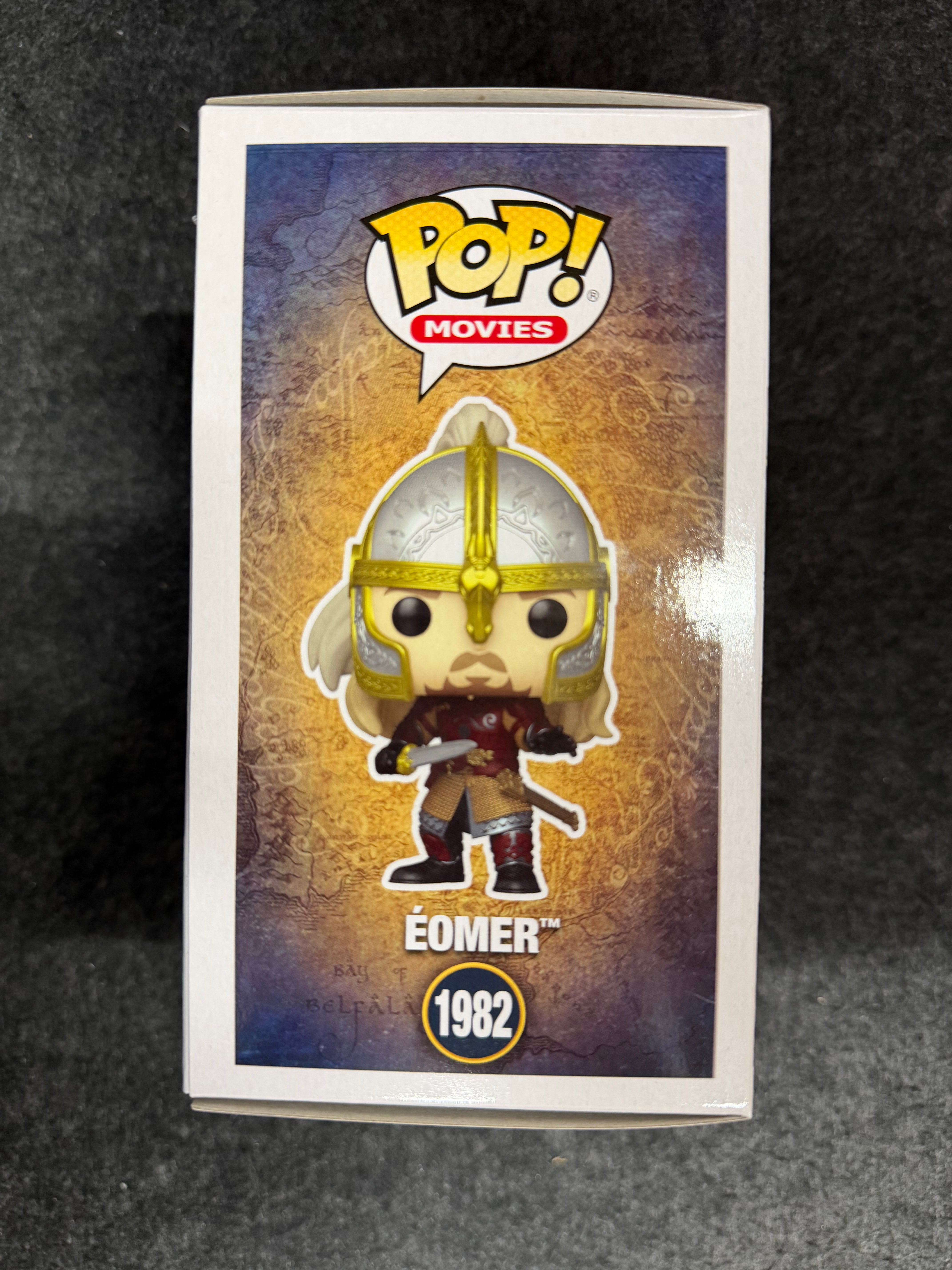 Karl Urban Signed The Lord of the Rings Eomer #1982 Funko WITH QUOTE - JSA COA