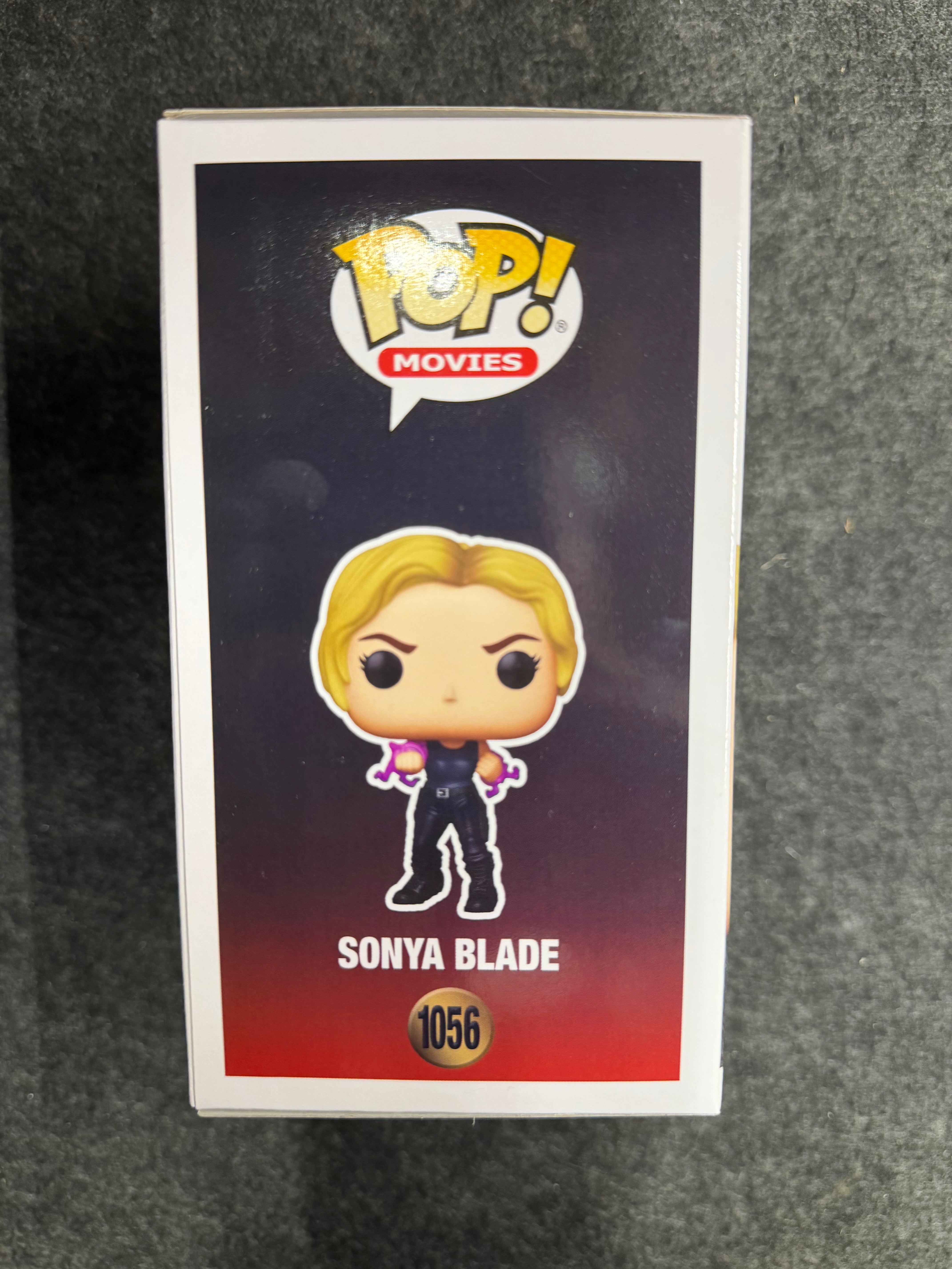 Jessica McNamee Signed Sonya Blade Mortal Kombat #1056 Funko - JSA COA