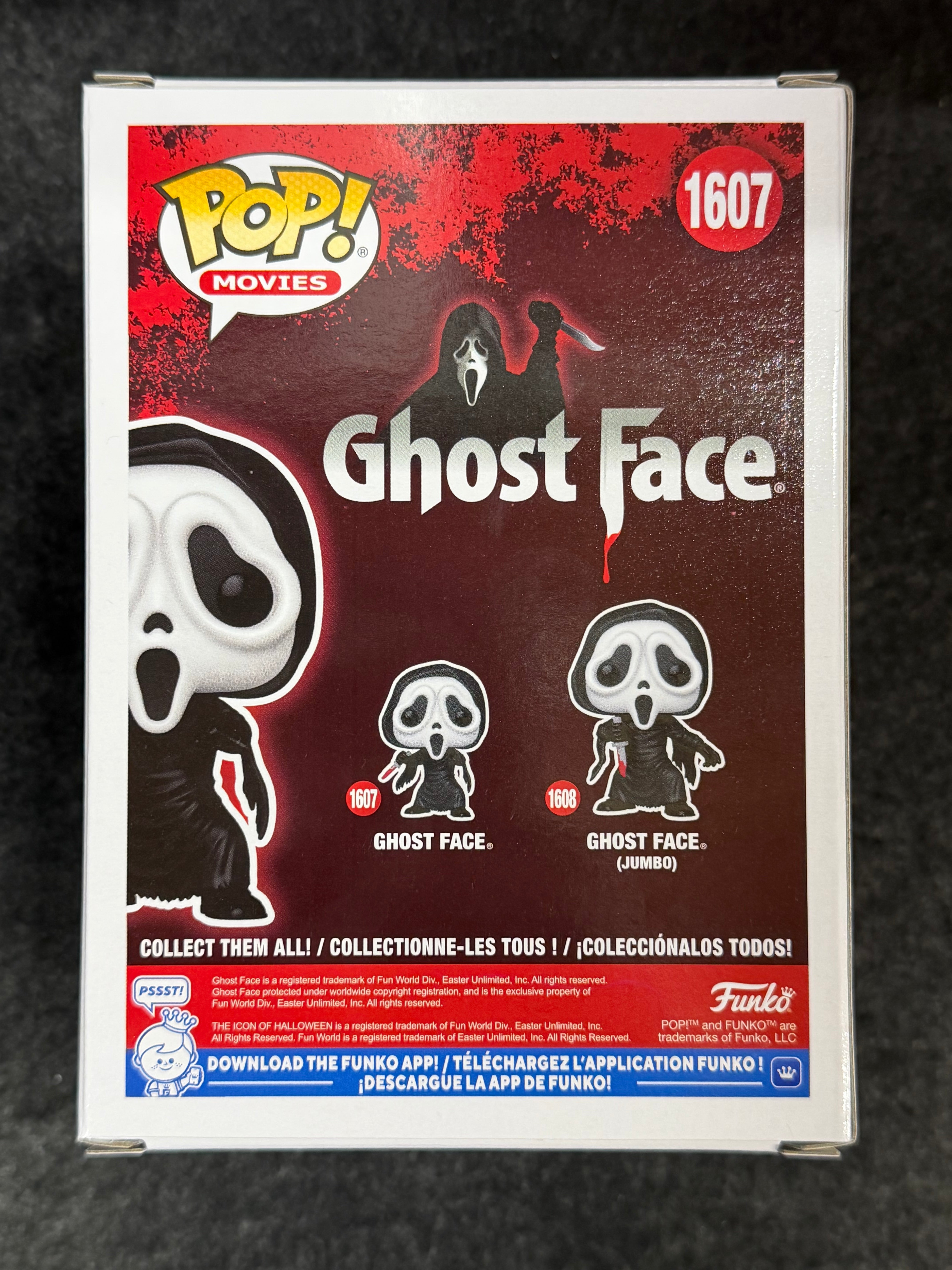 Emma Roberts Signed Ghost Face #1607 Funko - JSA Witnessed
