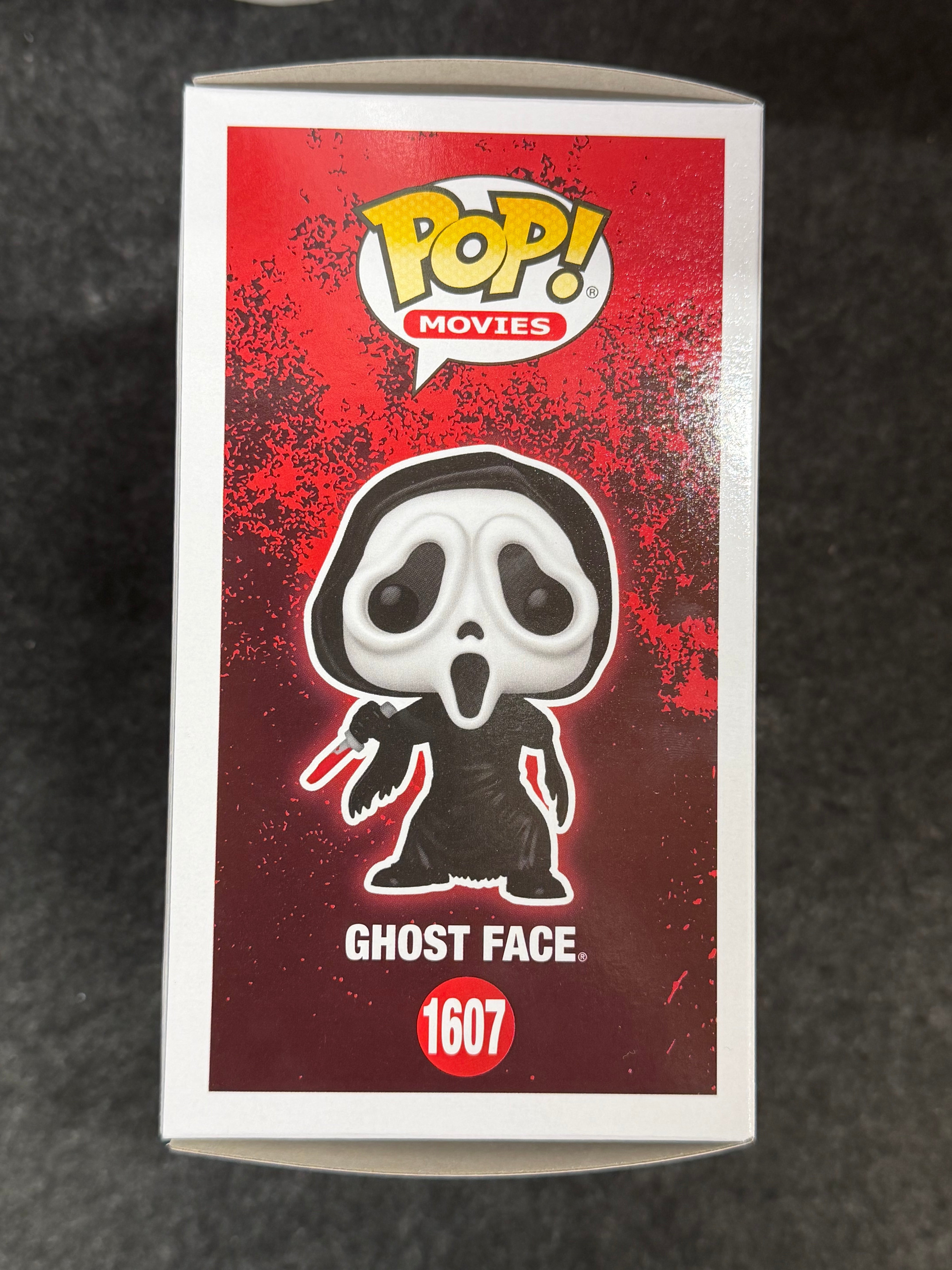 Emma Roberts Signed Ghost Face #1607 Funko - JSA Witnessed