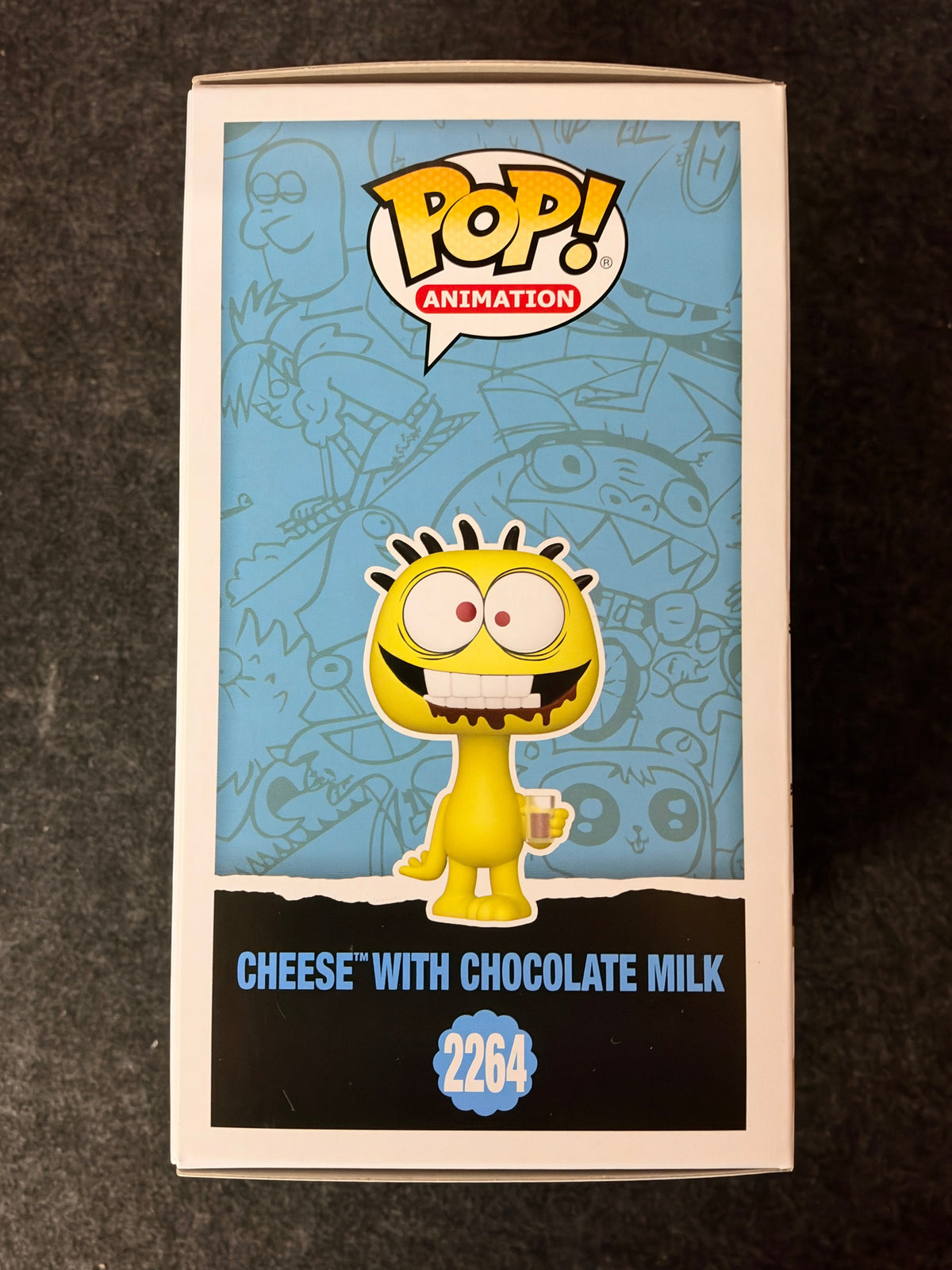 Candi Milo Signed Cheese Foster's Home for Imaginary Friends #2264 Funko - JSA COA