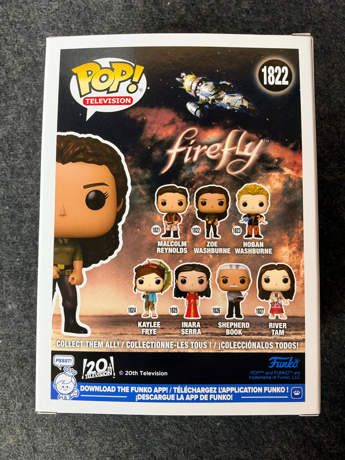 Gina Torres Signed Zoe Washburne Firefly #1822 Funko - JSA COA
