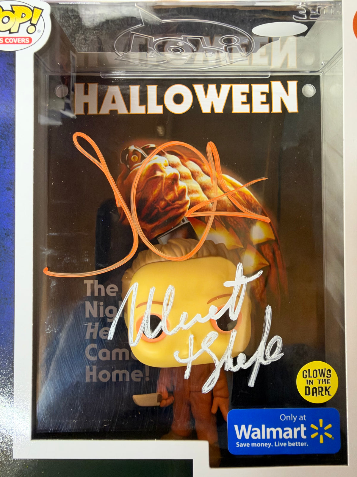 John Carpenter and Nick Castle Signed Michael Myers #14 Funko - JSA COA