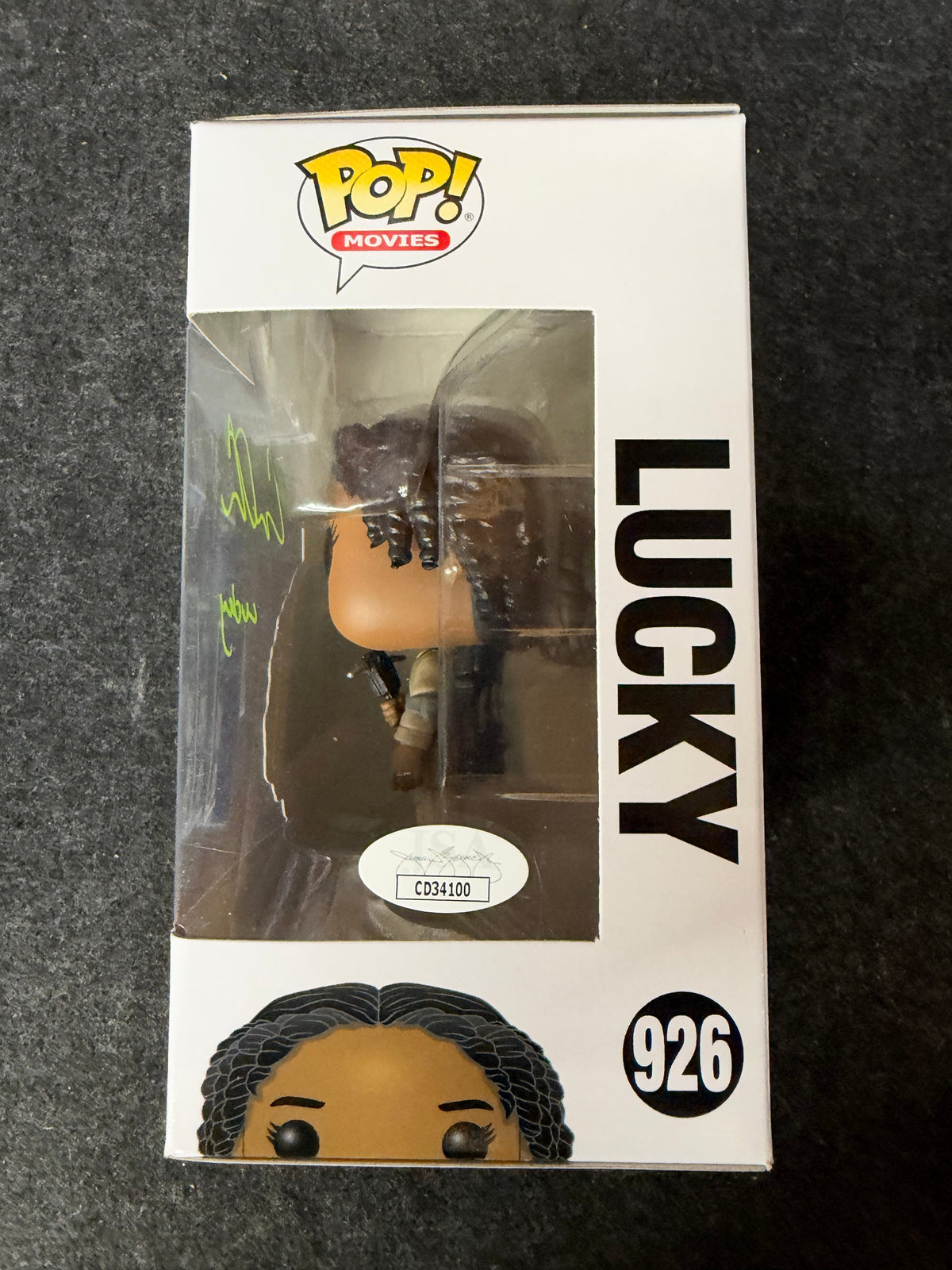 Celeste O'Connor Signed Ghostbusters Lucky #926 Funko - JSA COA