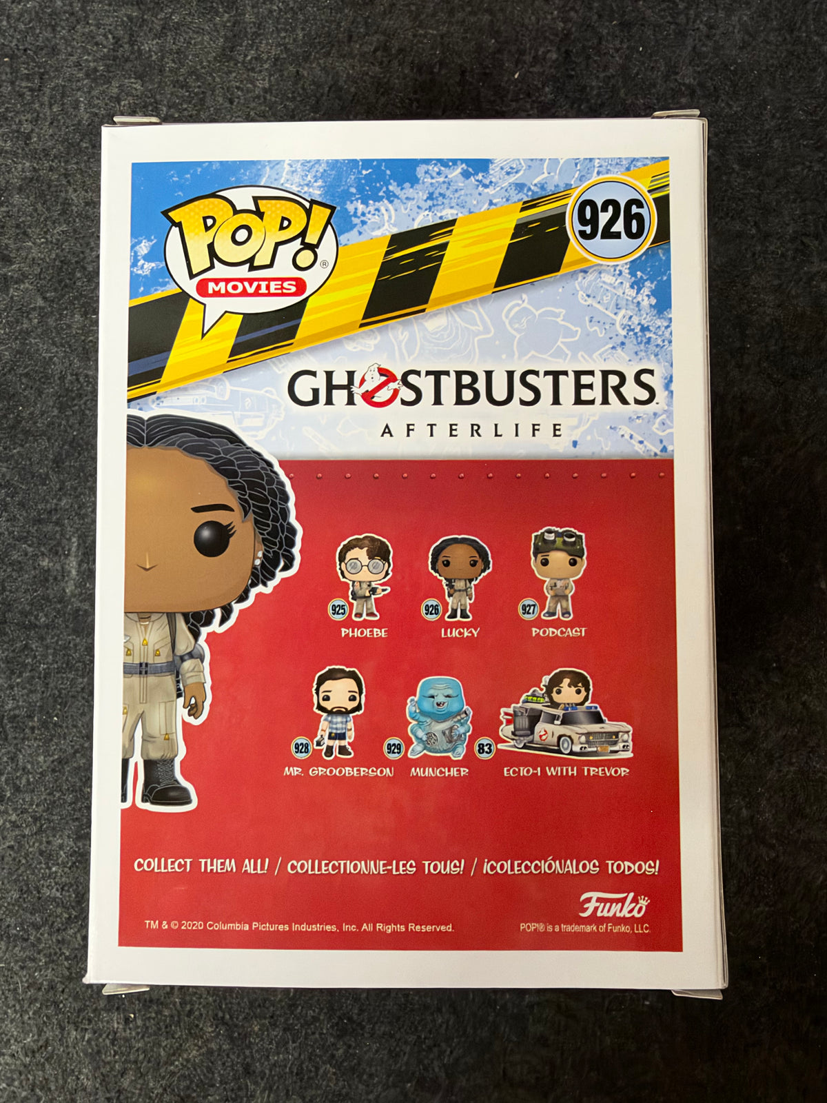 Celeste O'Connor Signed Ghostbusters Lucky #926 Funko - JSA COA