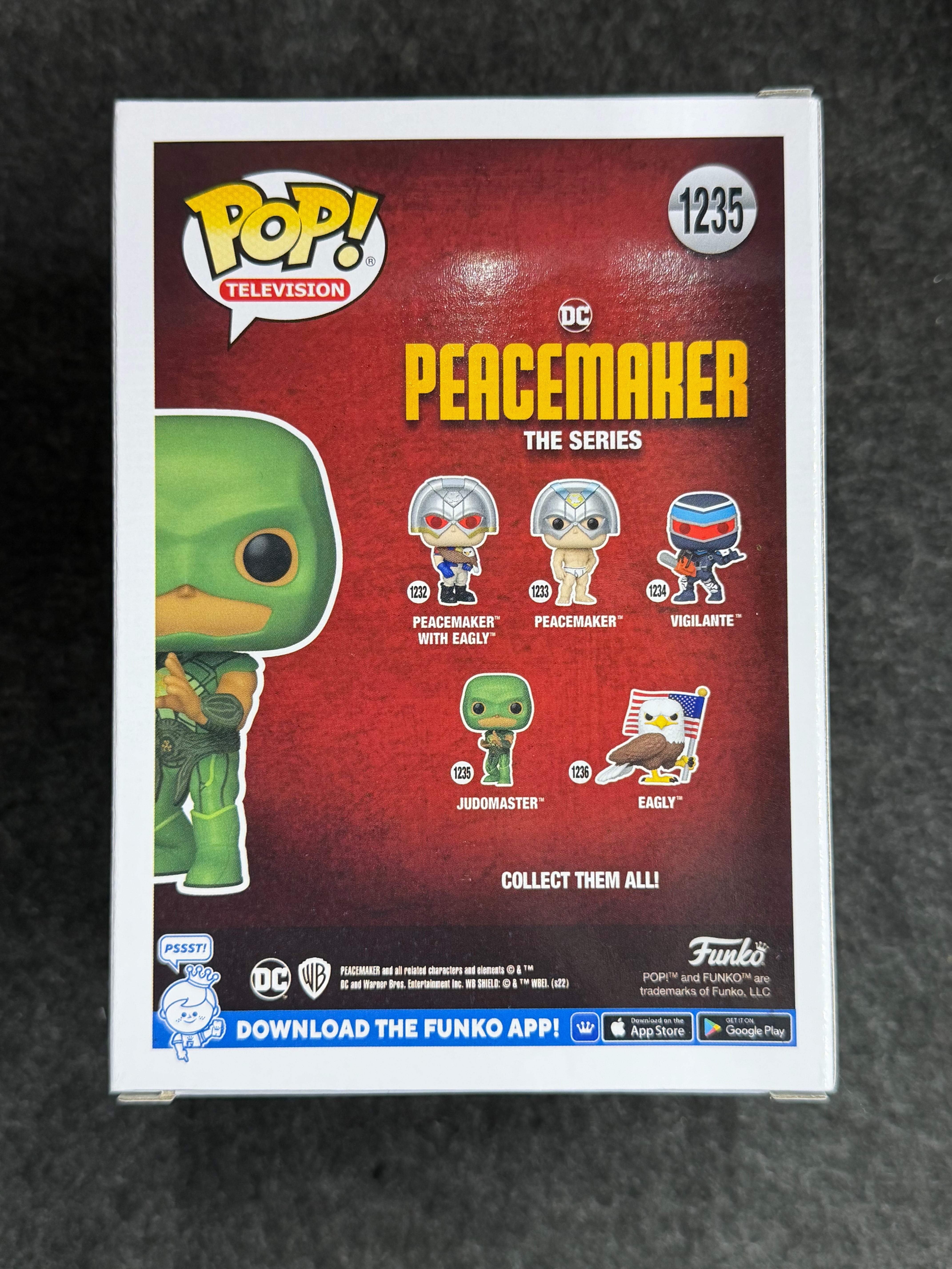 Nhut Le Signed Judomaster Peacemaker #1235 Funko - JSA COA