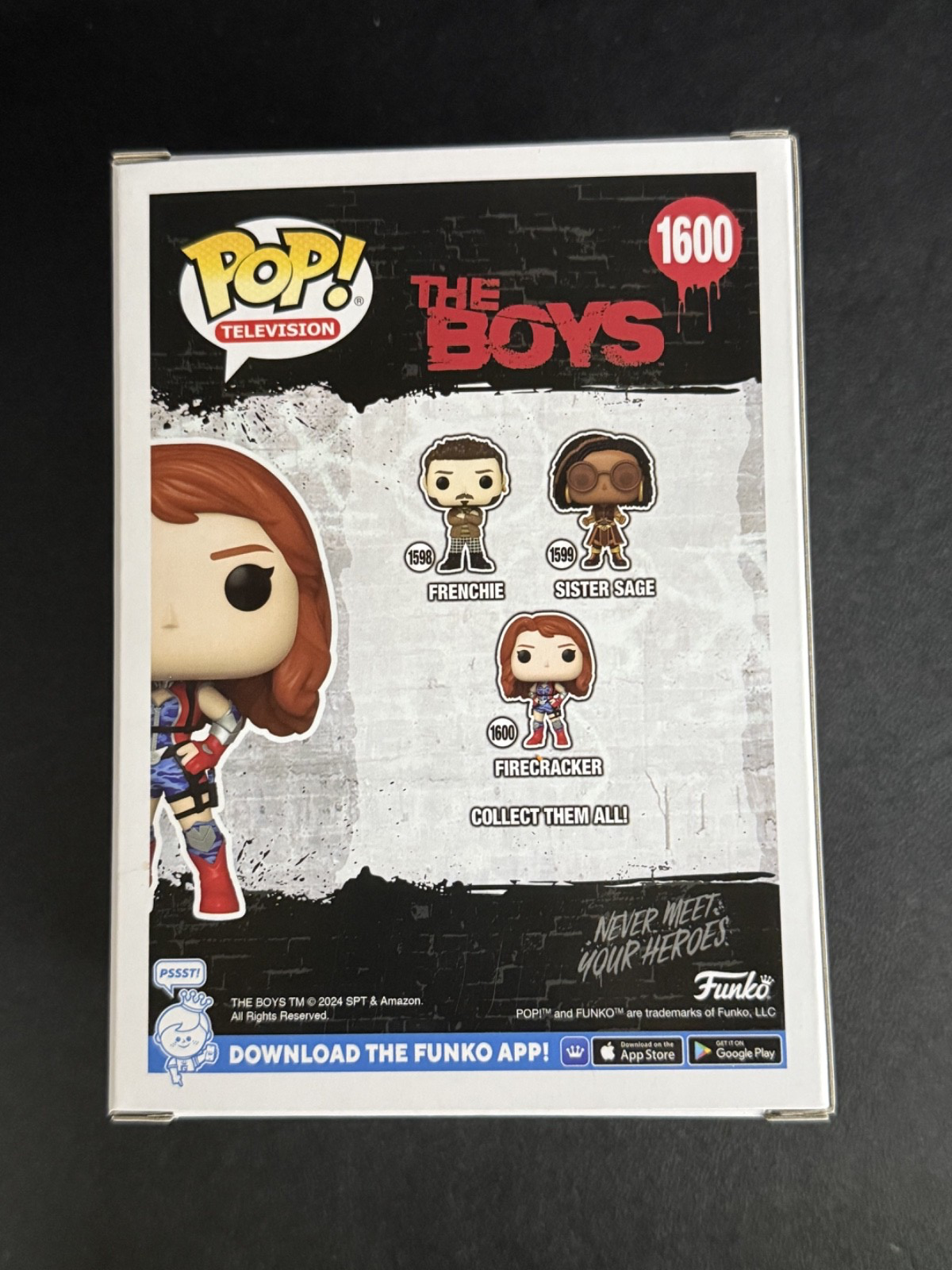 Valorie Curry Signed Firecracker The Boys Funko Pop W/ QUOTE + JSA COA
