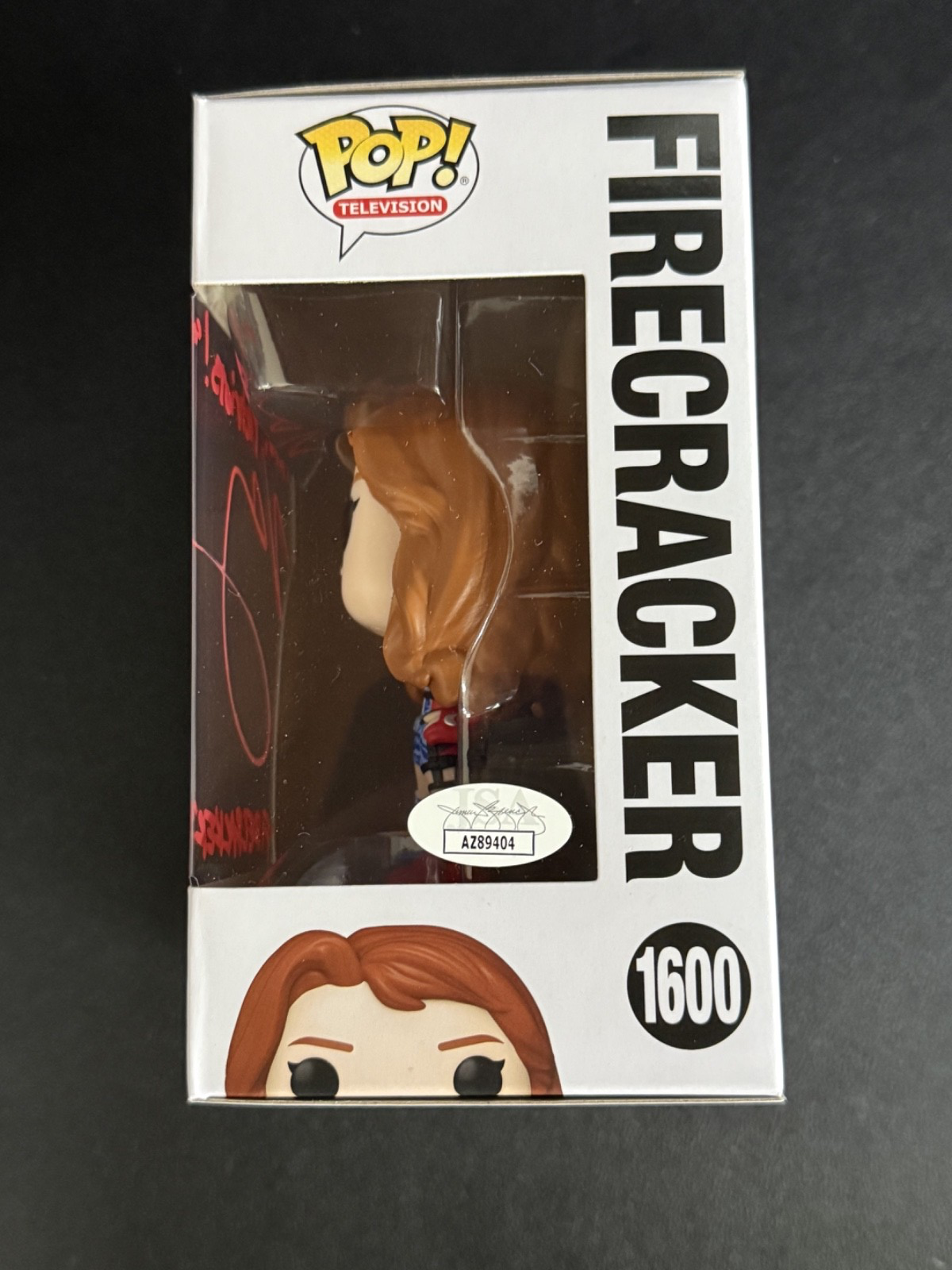 Valorie Curry Signed Firecracker The Boys Funko Pop W/ QUOTE + JSA COA