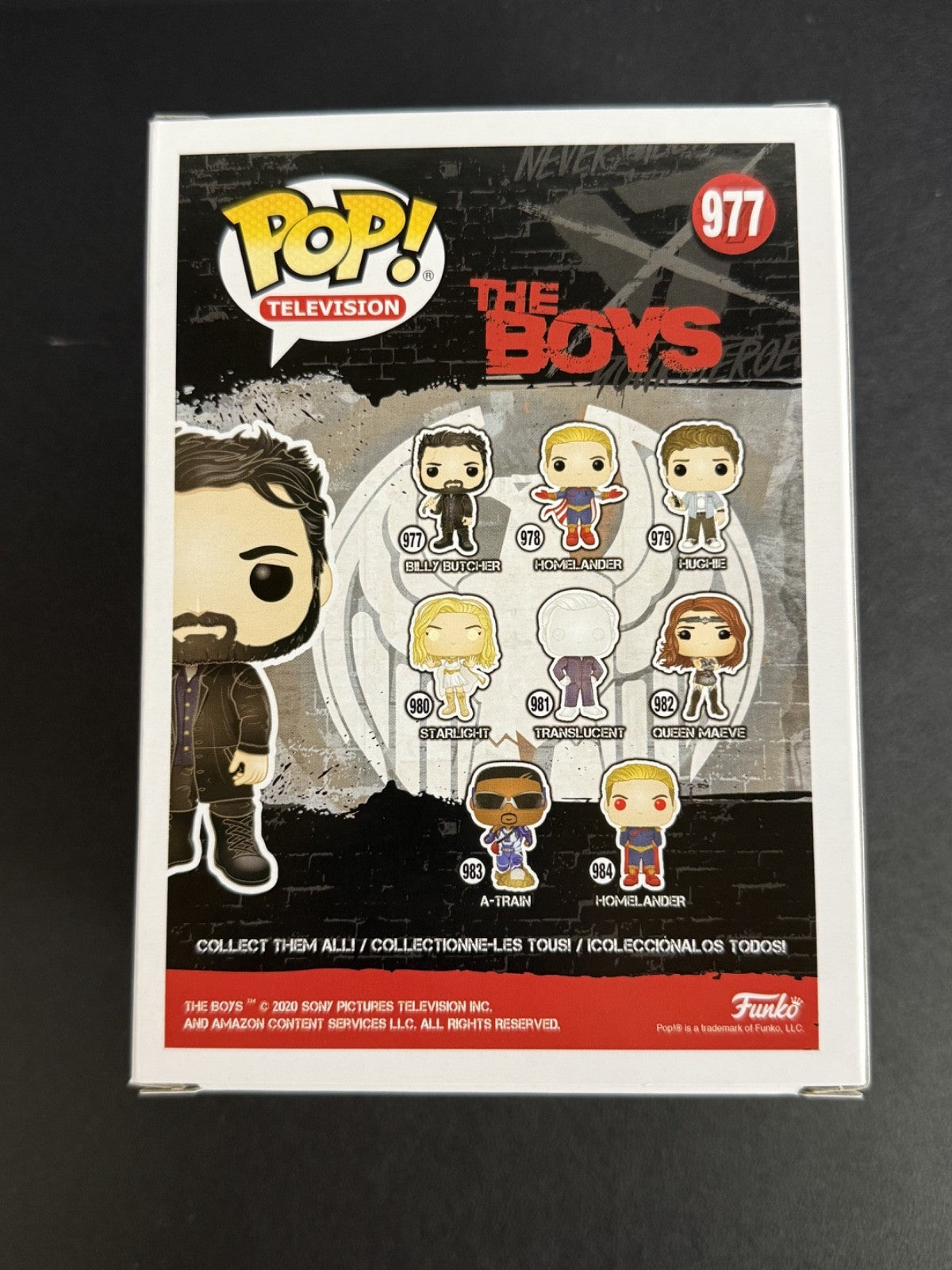 Karl Urban Signed The Boys Billy Butcher #977 Funko - JSA COA