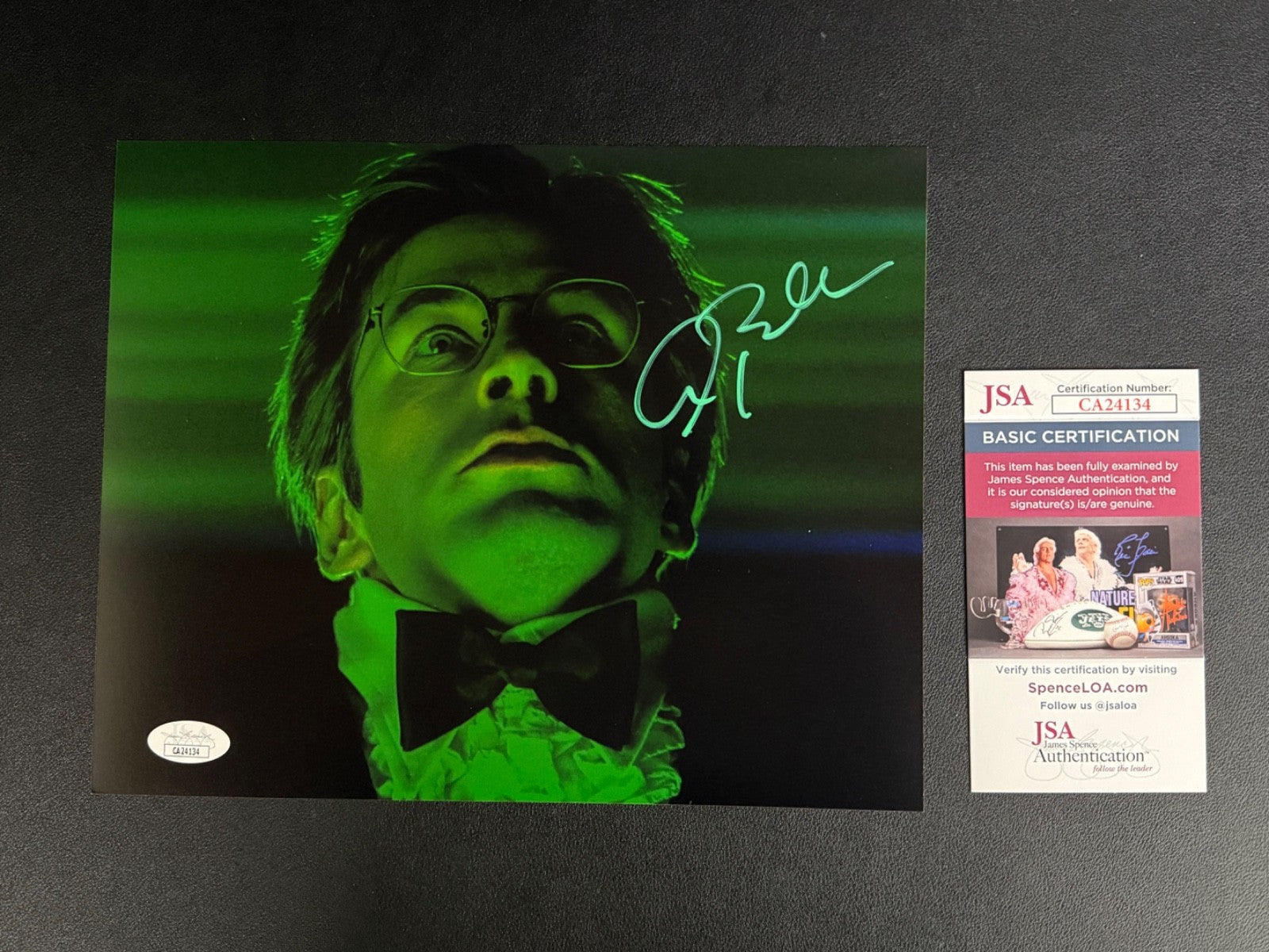 Alec Baldwin Signed 8x10 Photo as Adam Maitland Beetlejuice - JSA COA