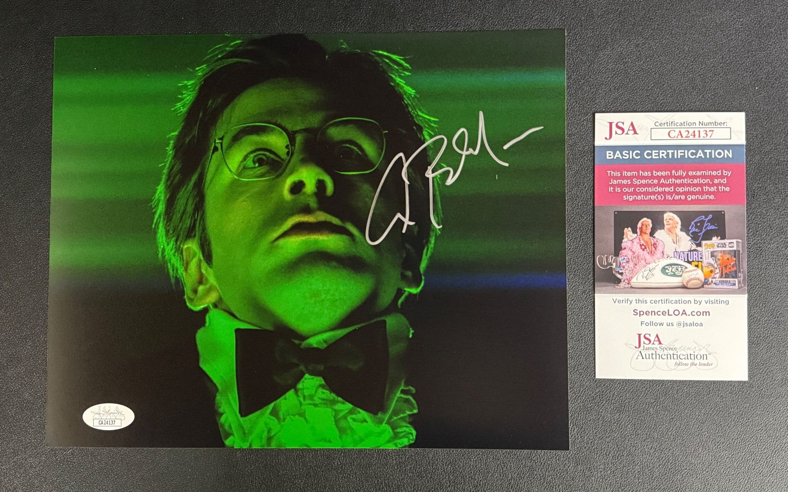Alec Baldwin Signed 8x10 Photo as Adam Maitland Beetlejuice - JSA COA