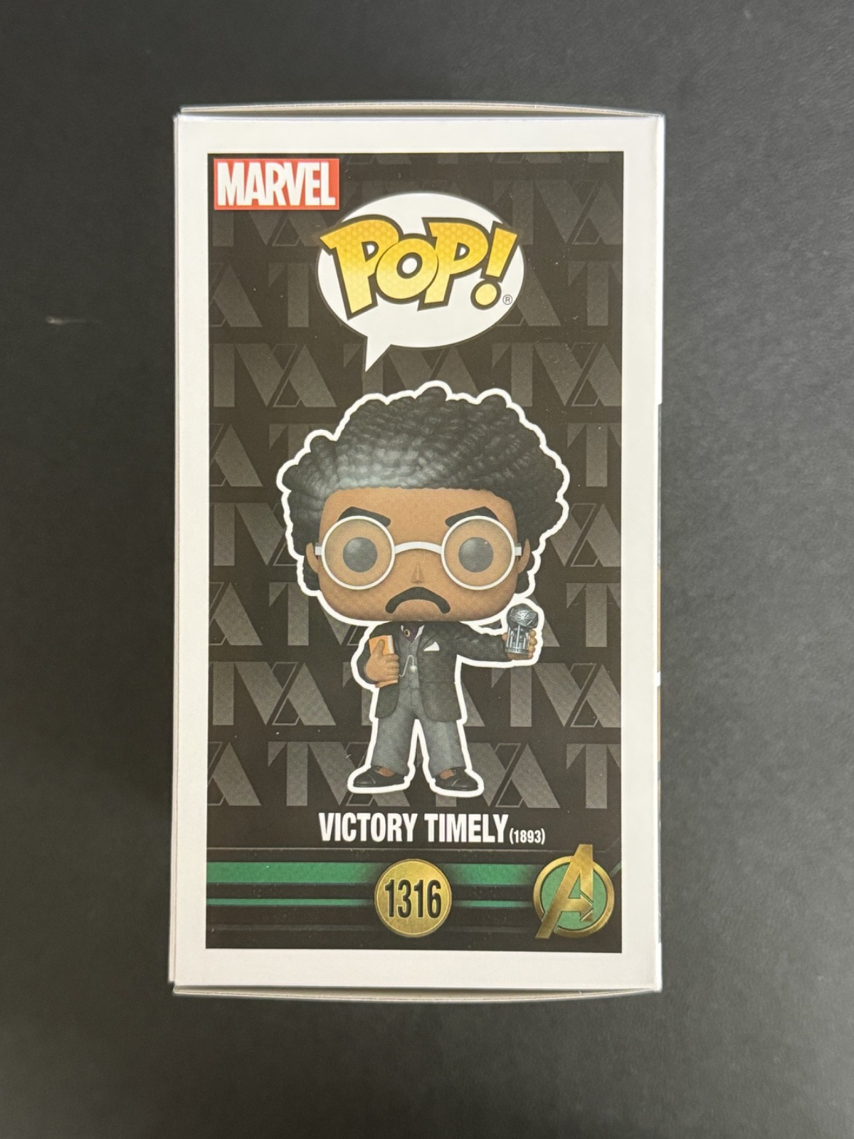 Jonathan Majors Signed Funko Pop #1316 as Victor Timely Loki - JSA COA