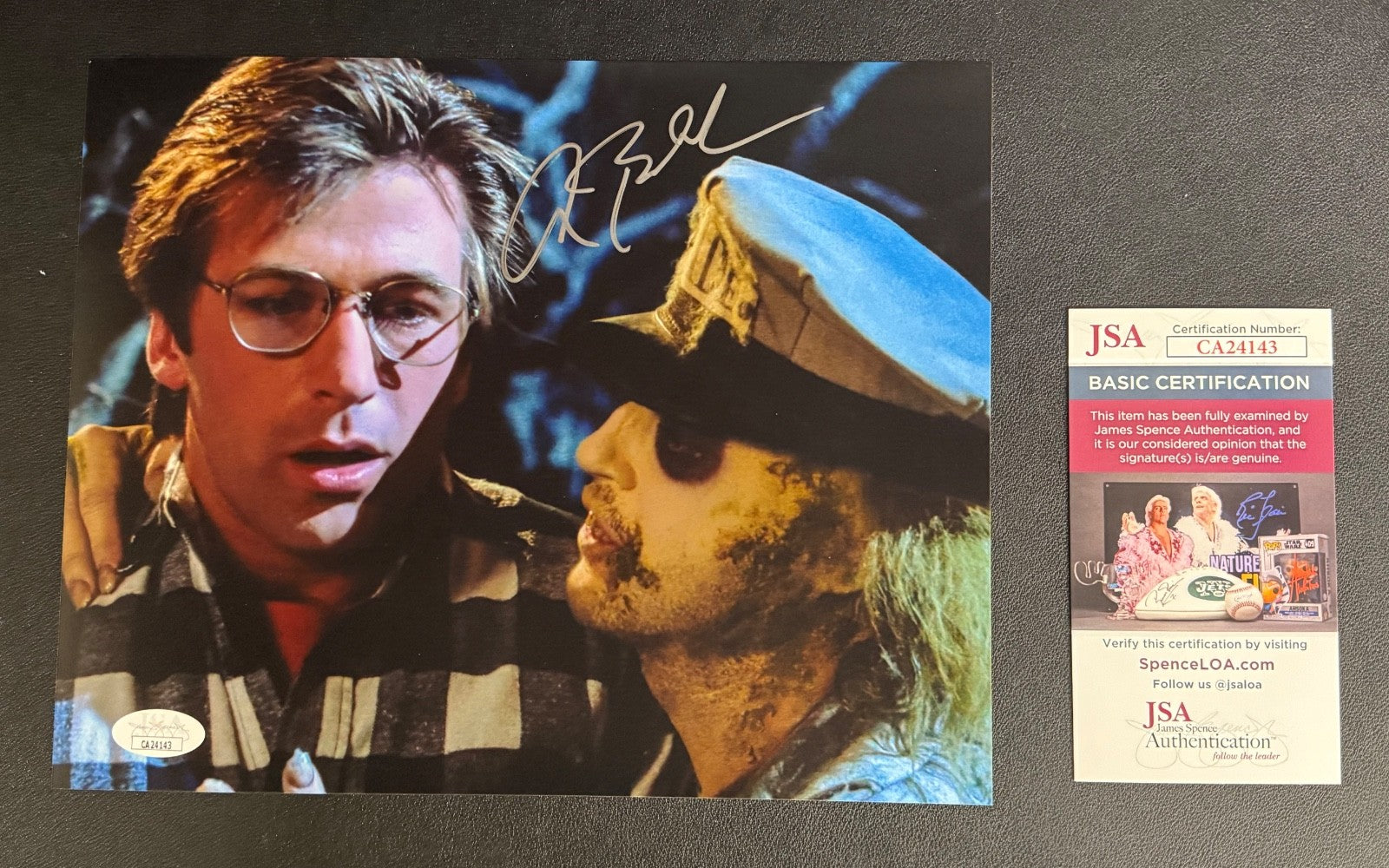 Alec Baldwin Signed 8x10 Photo as Adam Maitland - Beetlejuice - JSA COA