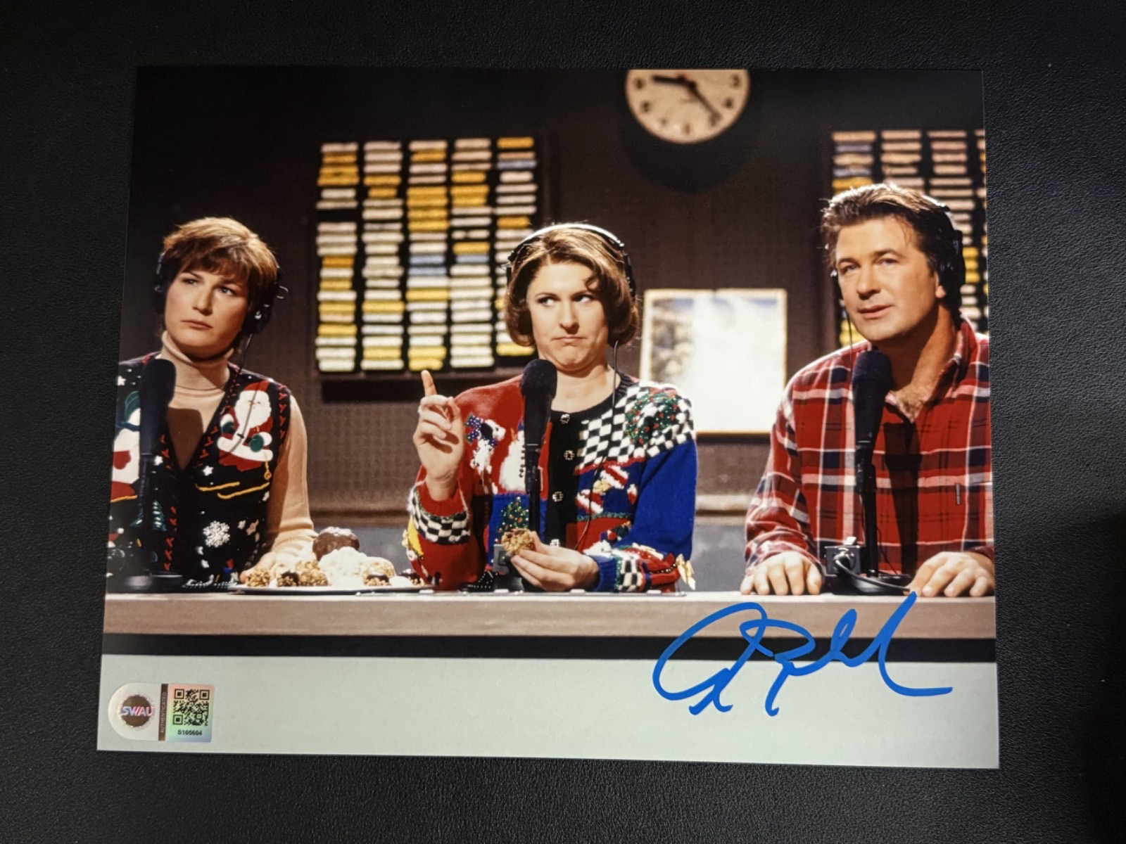 Alec Baldwin Signed 8x10 Photo Schweddy Balls SNL - SWAU COA